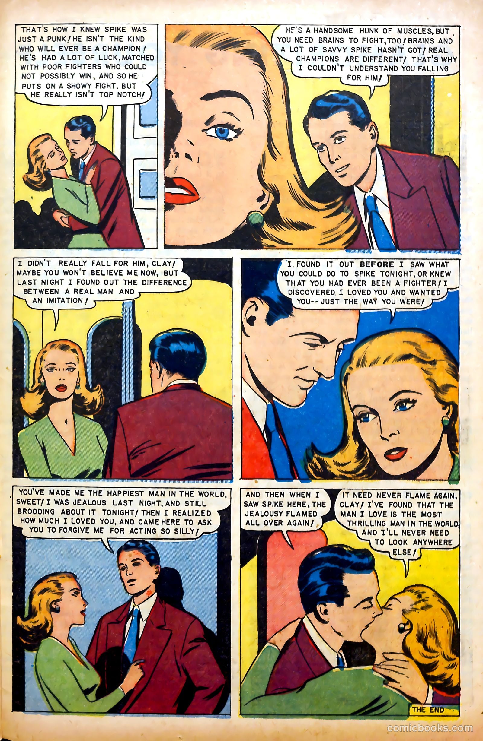 Glamorous Romances #64 (1952) — page 25 of 36