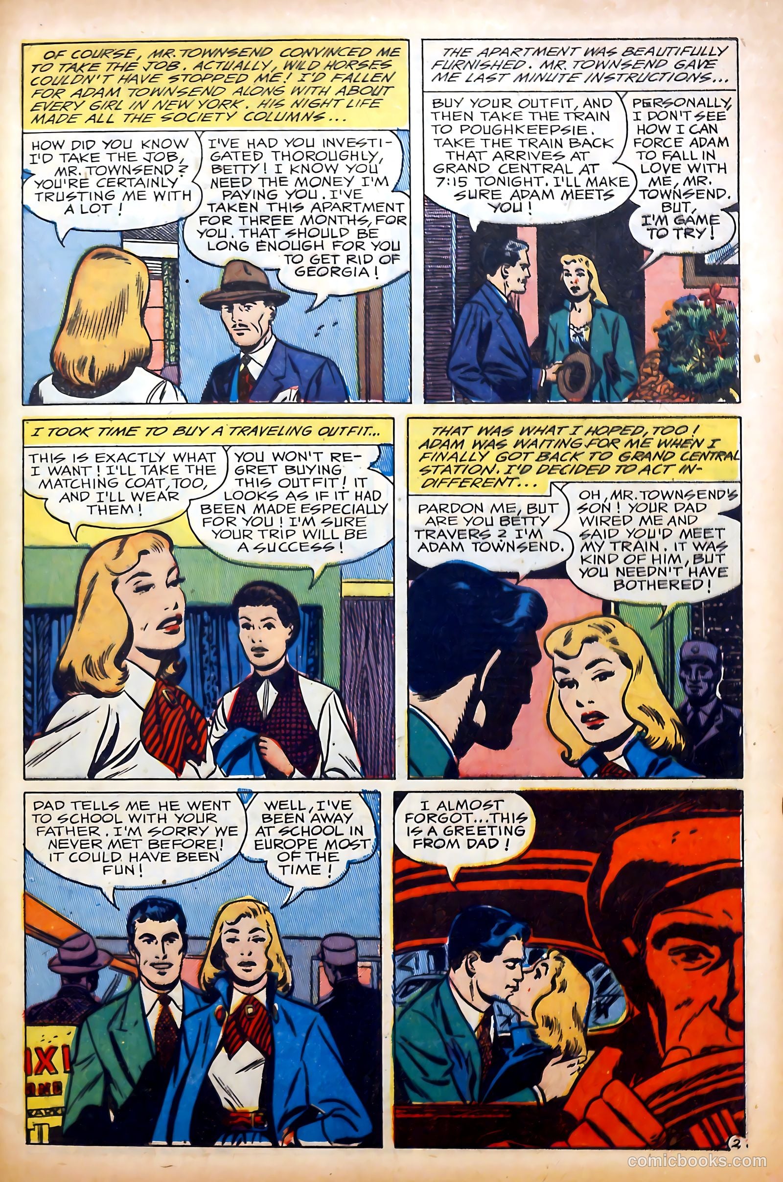 Glamorous Romances #64 (1952) — page 29 of 36