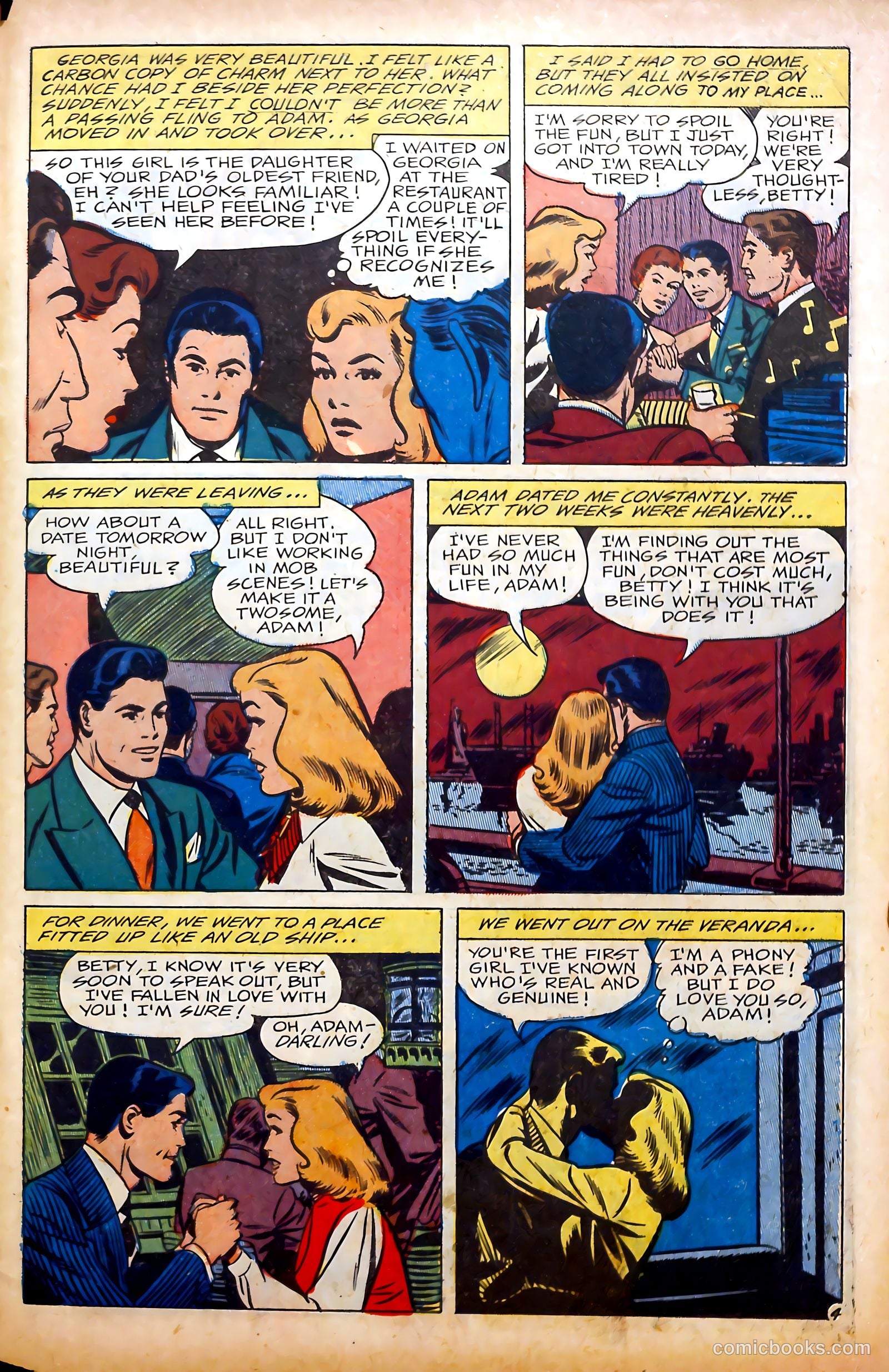 Glamorous Romances #64 (1952) — page 31 of 36