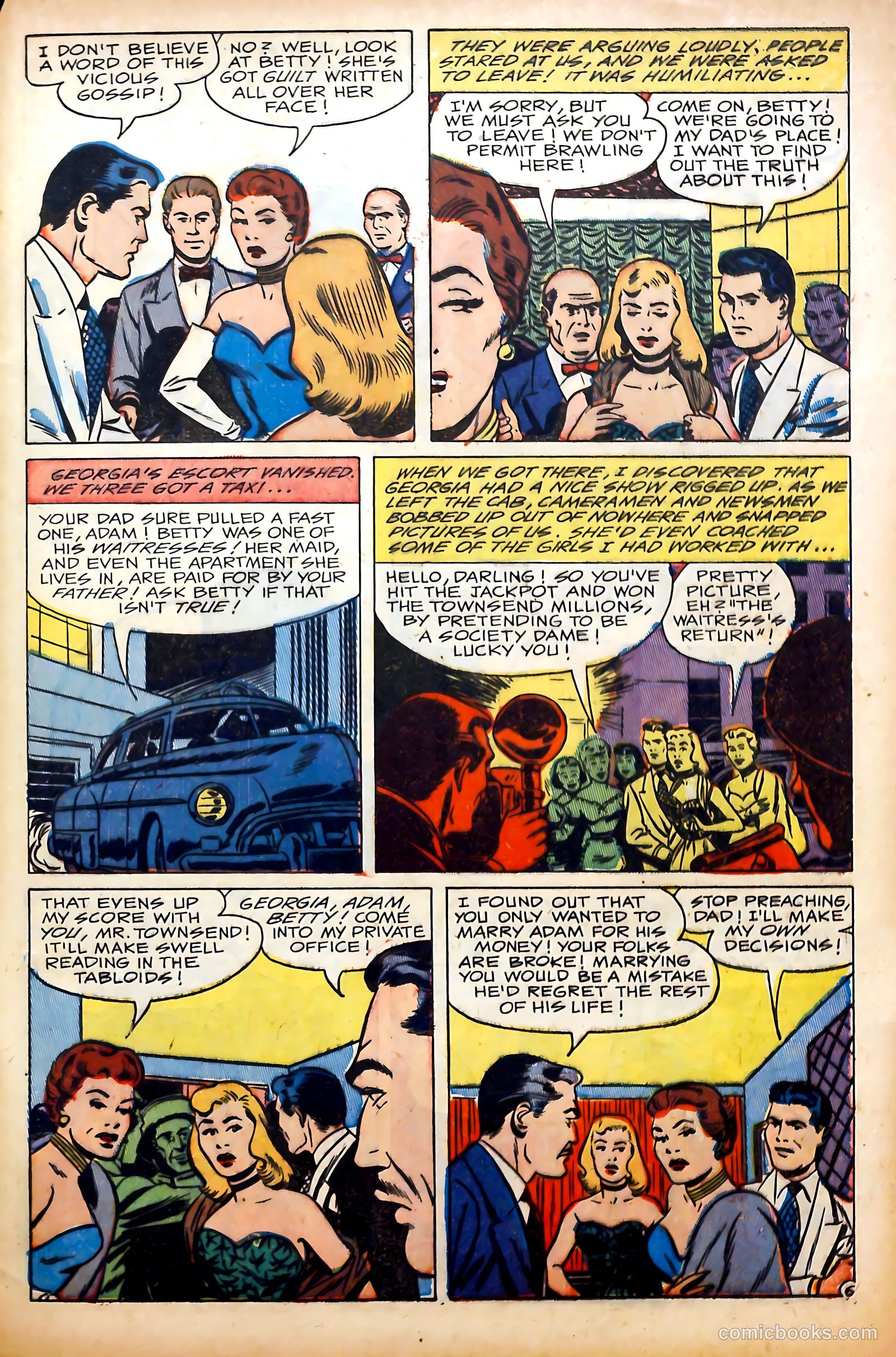 Glamorous Romances #64 (1952) — page 33 of 36