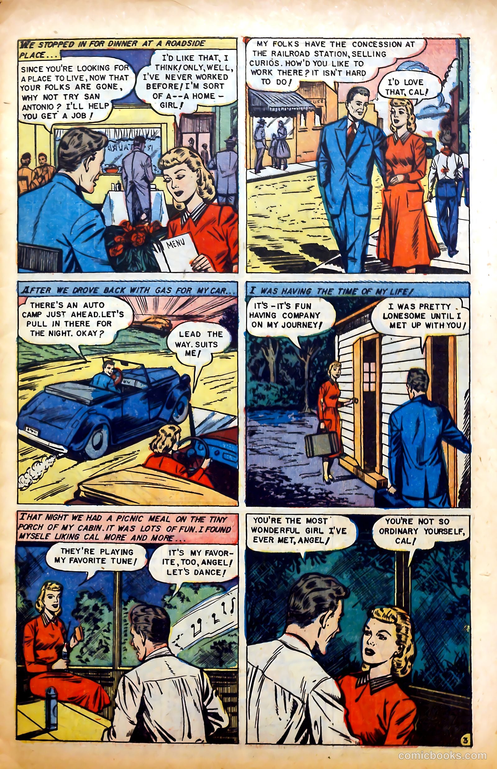 Glamorous Romances #65 (1952) — page 5 of 36