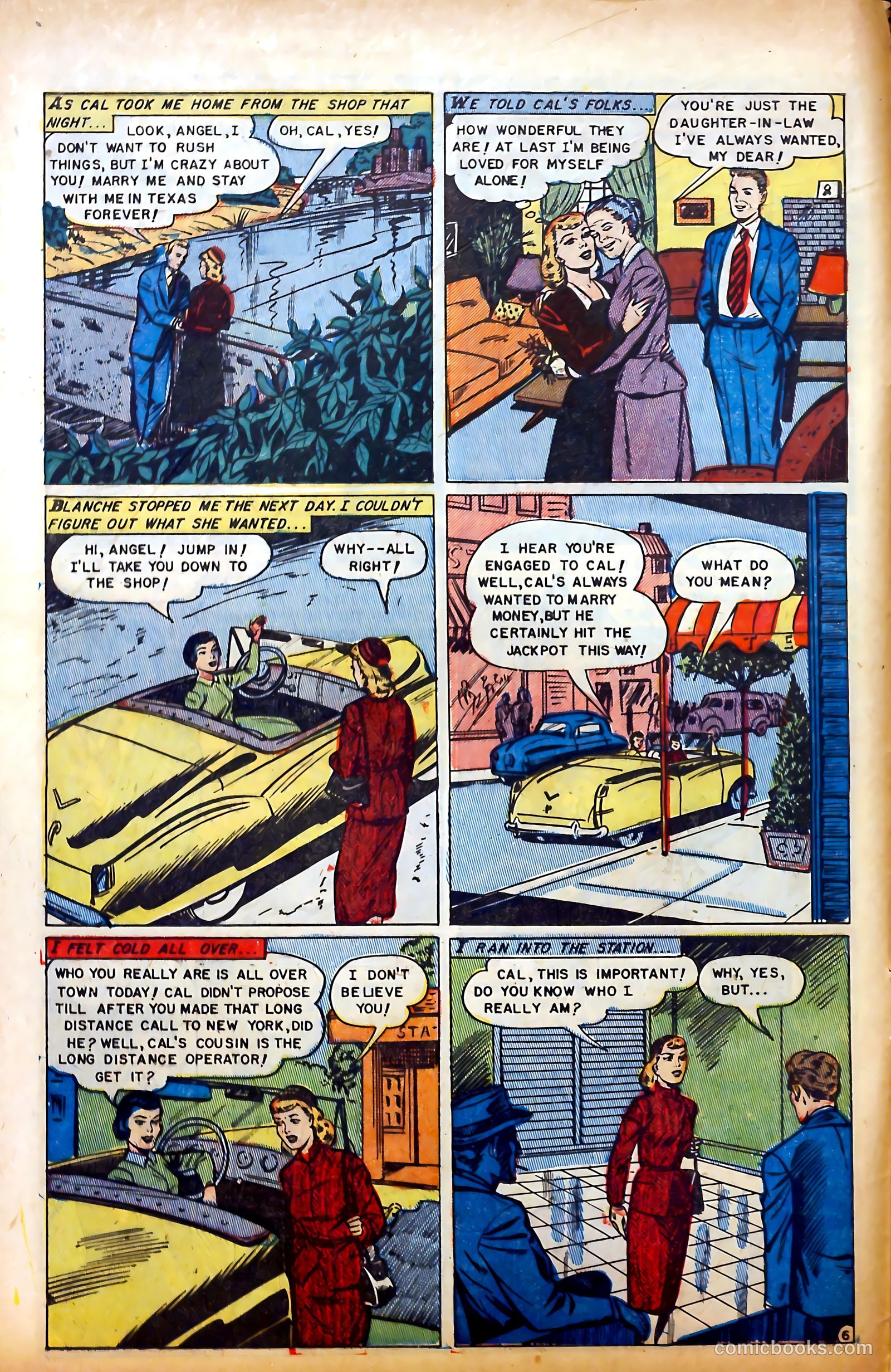 Glamorous Romances #65 (1952) — page 8 of 36