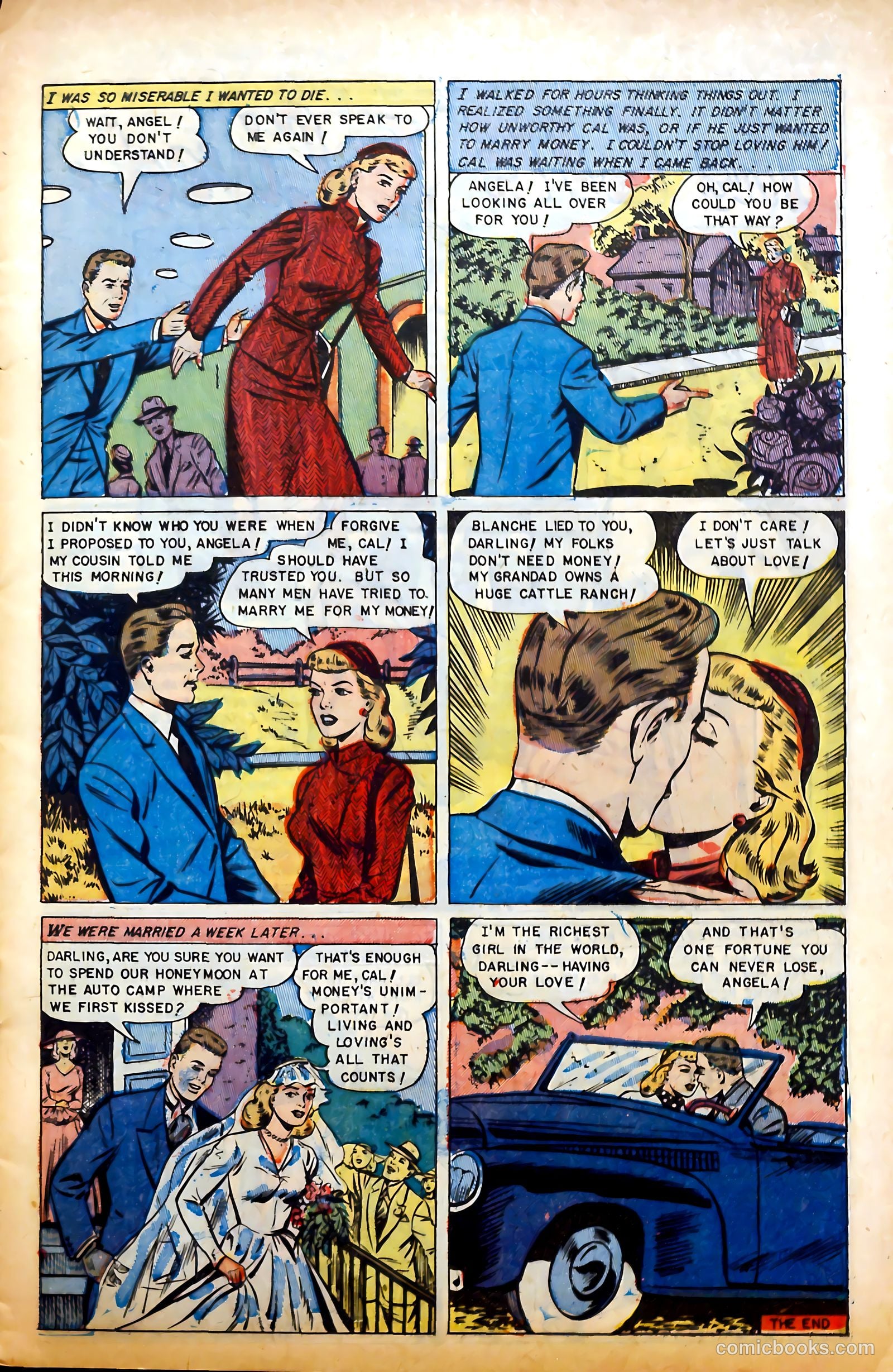 Glamorous Romances #65 (1952) — page 9 of 36