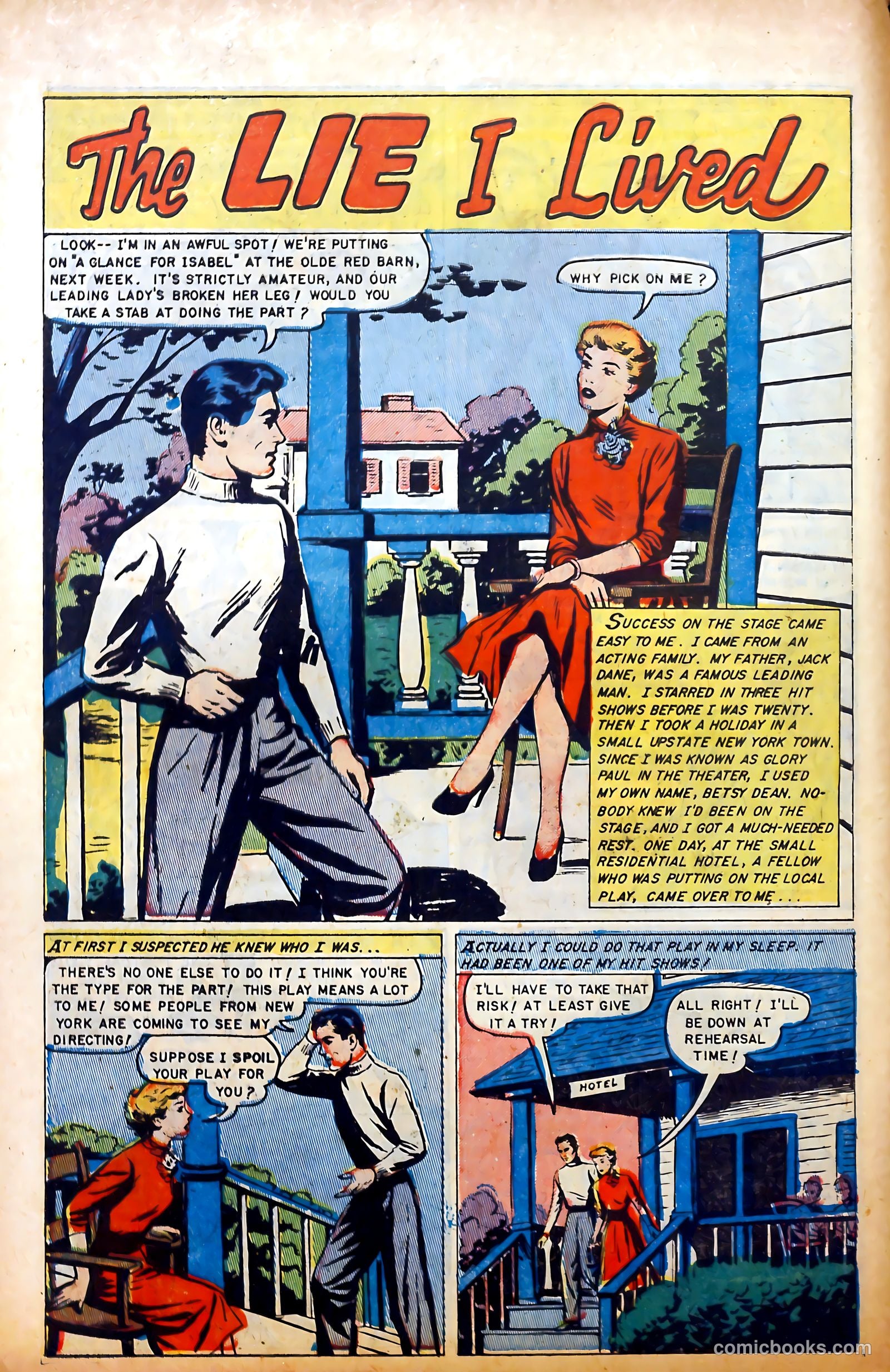 Glamorous Romances #65 (1952) — page 10 of 36
