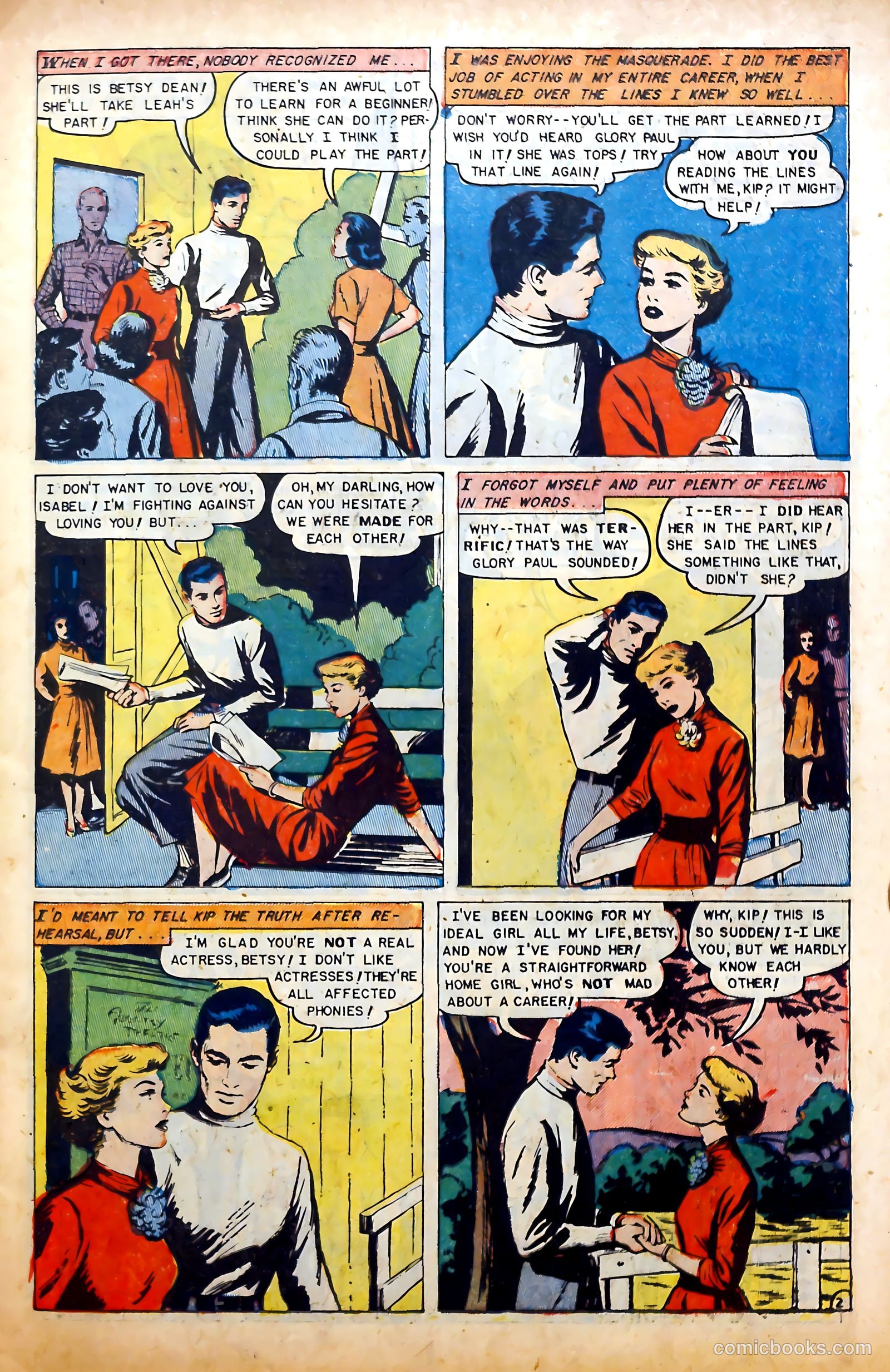 Glamorous Romances #65 (1952) — page 11 of 36