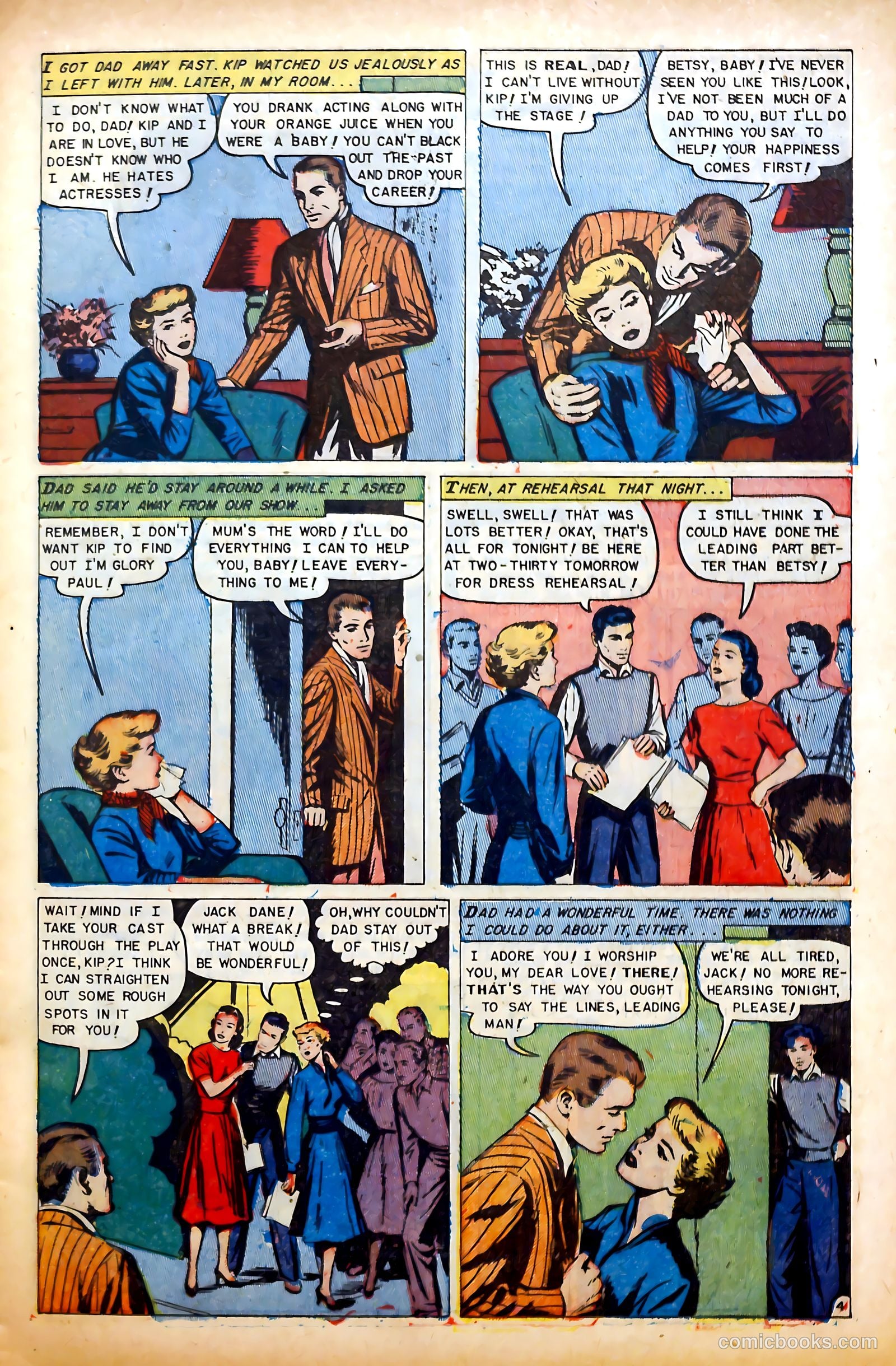 Glamorous Romances #65 (1952) — page 13 of 36