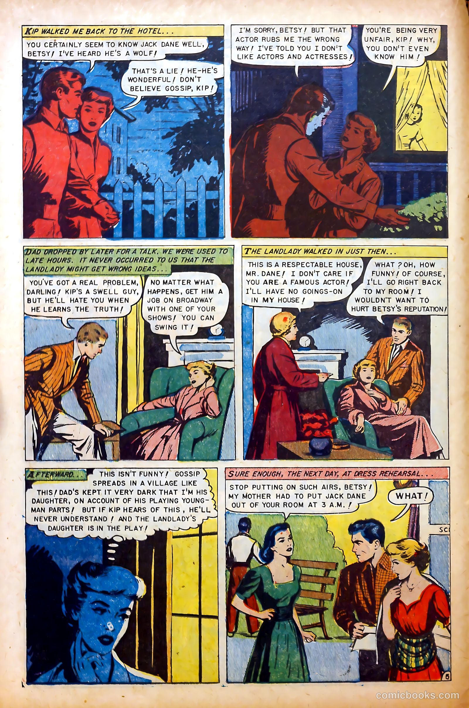 Glamorous Romances #65 (1952) — page 14 of 36