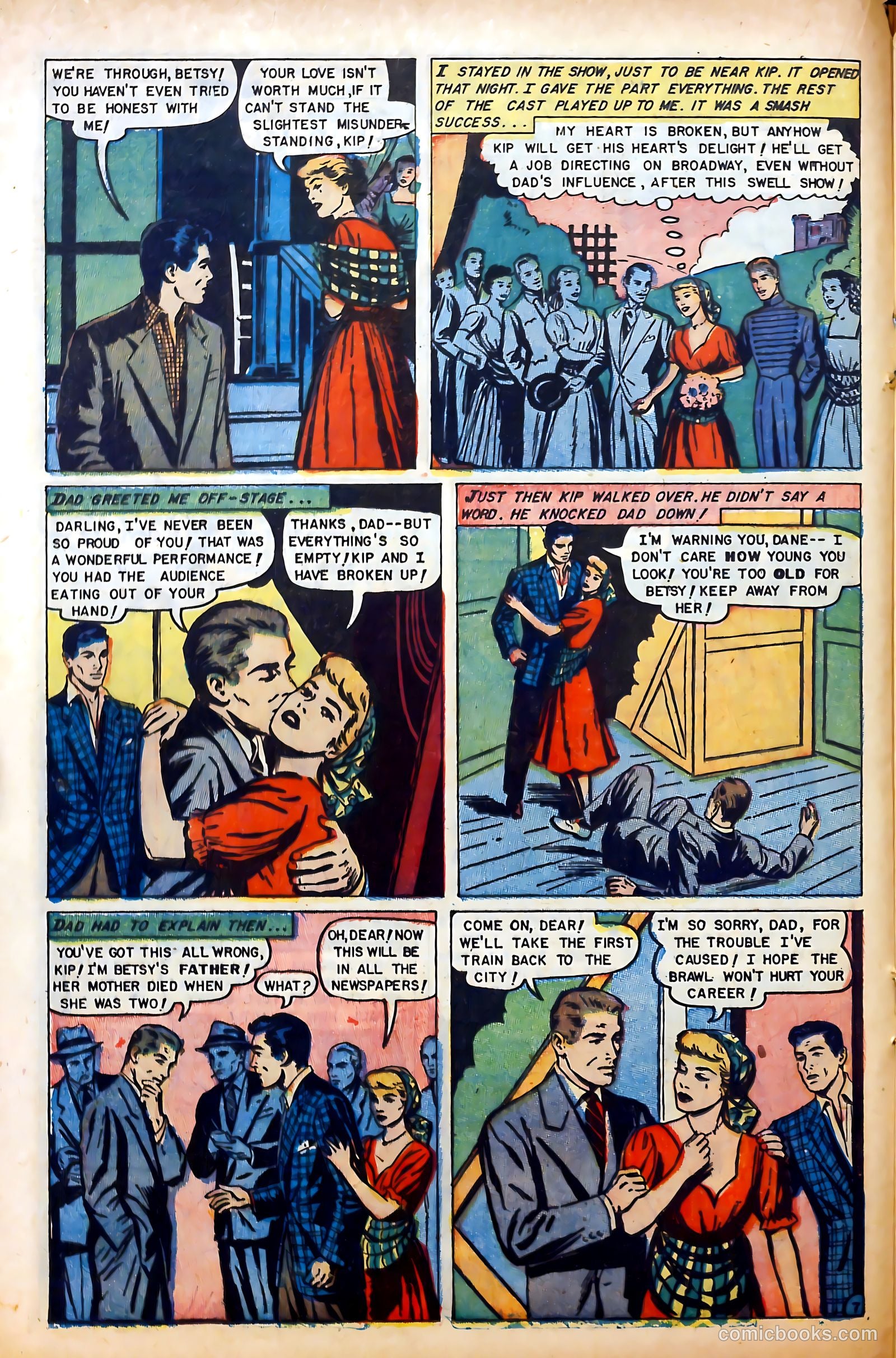 Glamorous Romances #65 (1952) — page 16 of 36