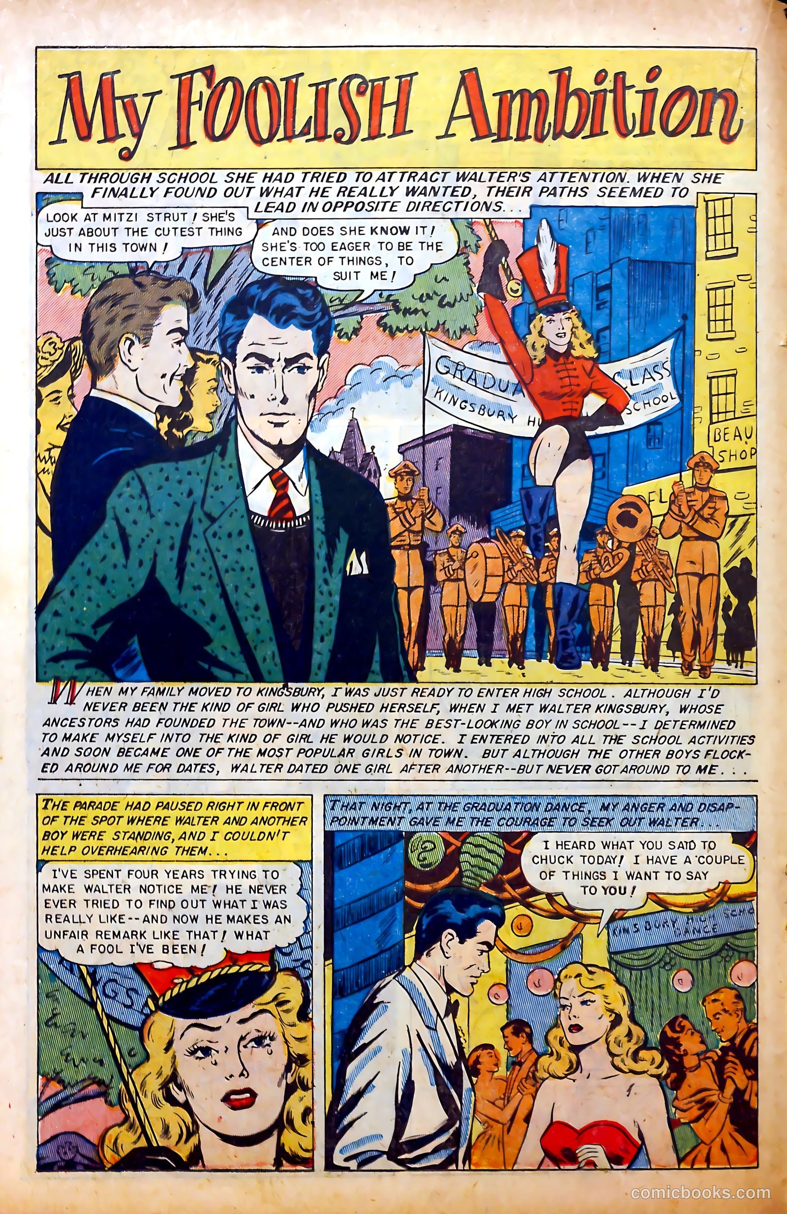 Glamorous Romances #65 (1952) — page 18 of 36