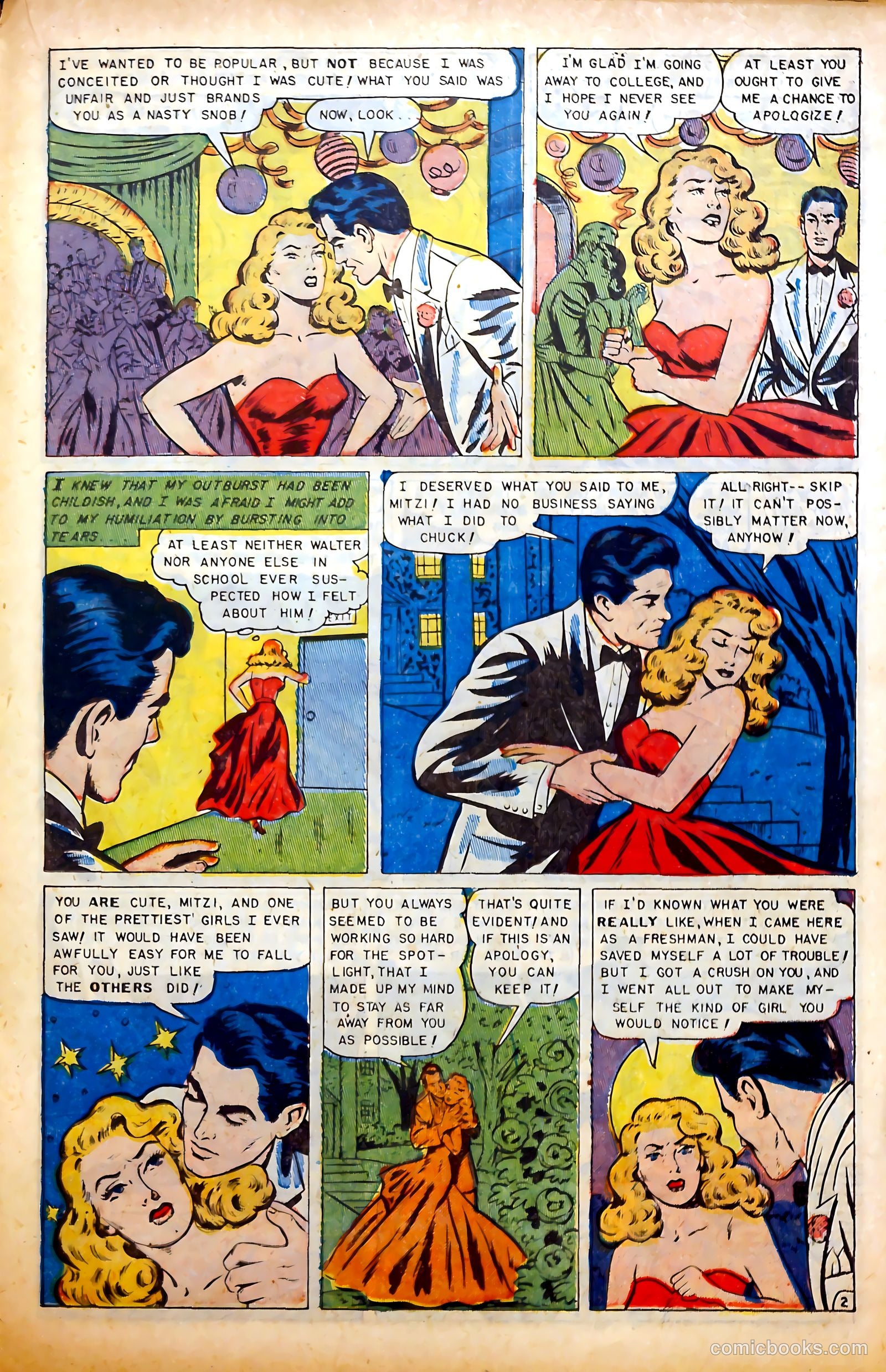 Glamorous Romances #65 (1952) — page 19 of 36