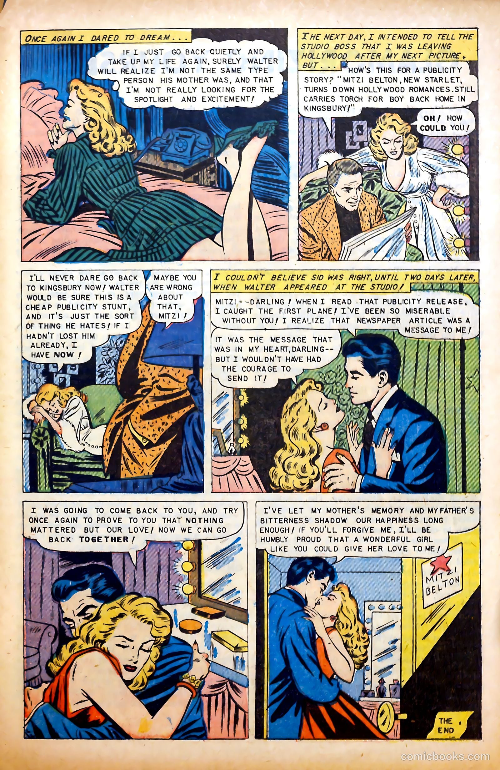 Glamorous Romances #65 (1952) — page 25 of 36