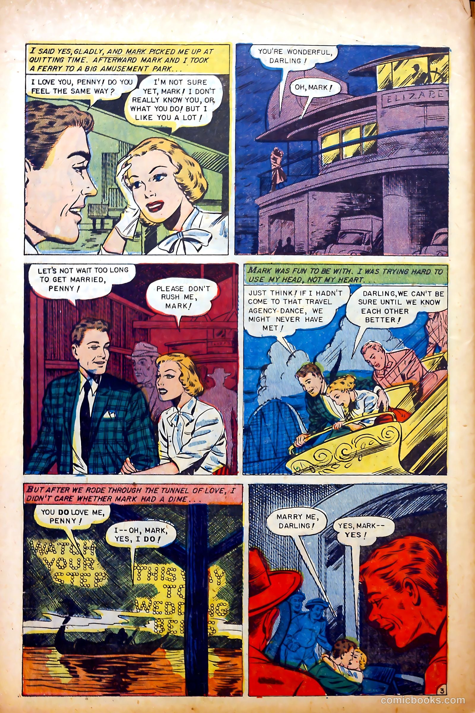 Glamorous Romances #65 (1952) — page 30 of 36