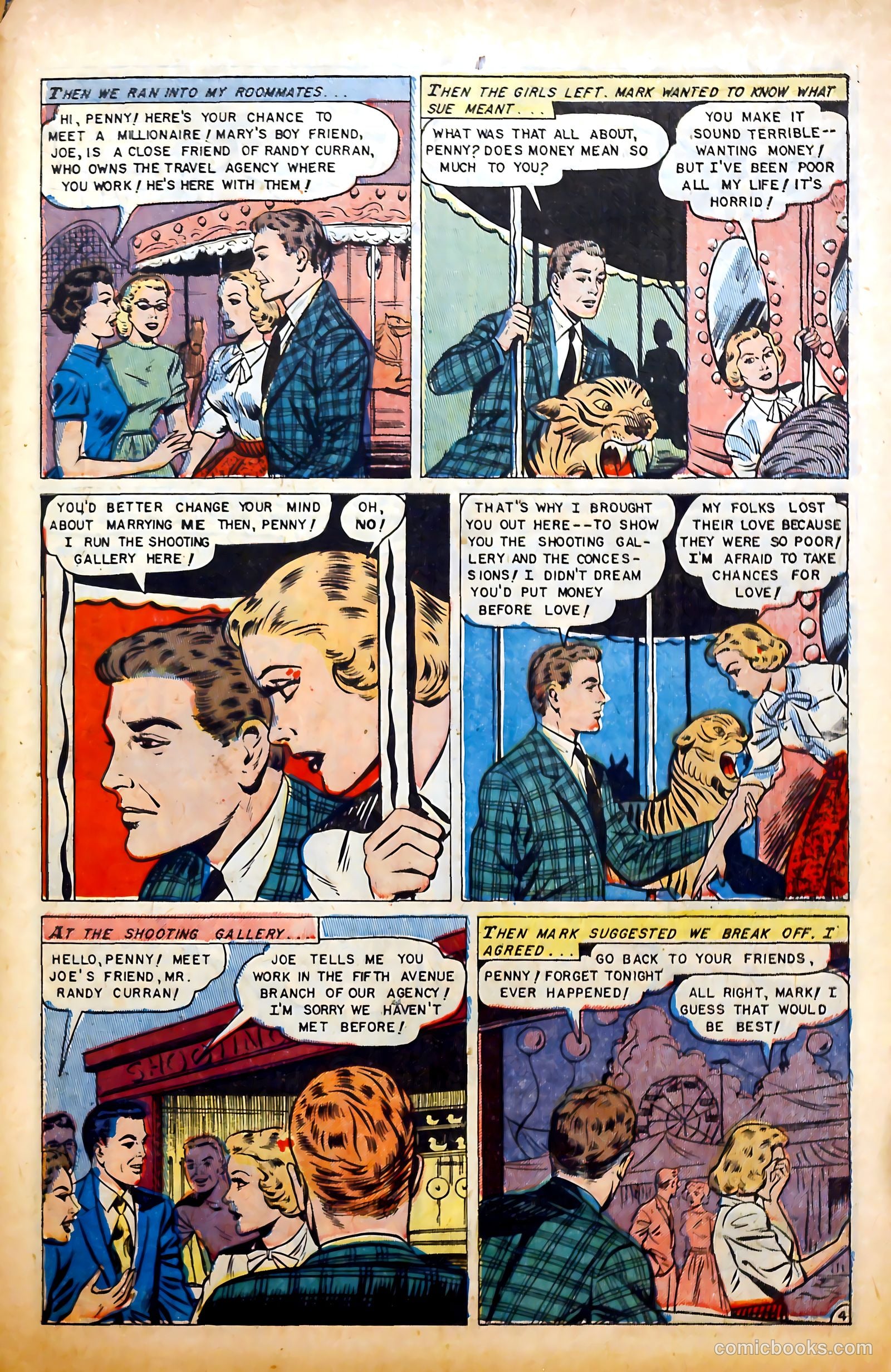Glamorous Romances #65 (1952) — page 31 of 36