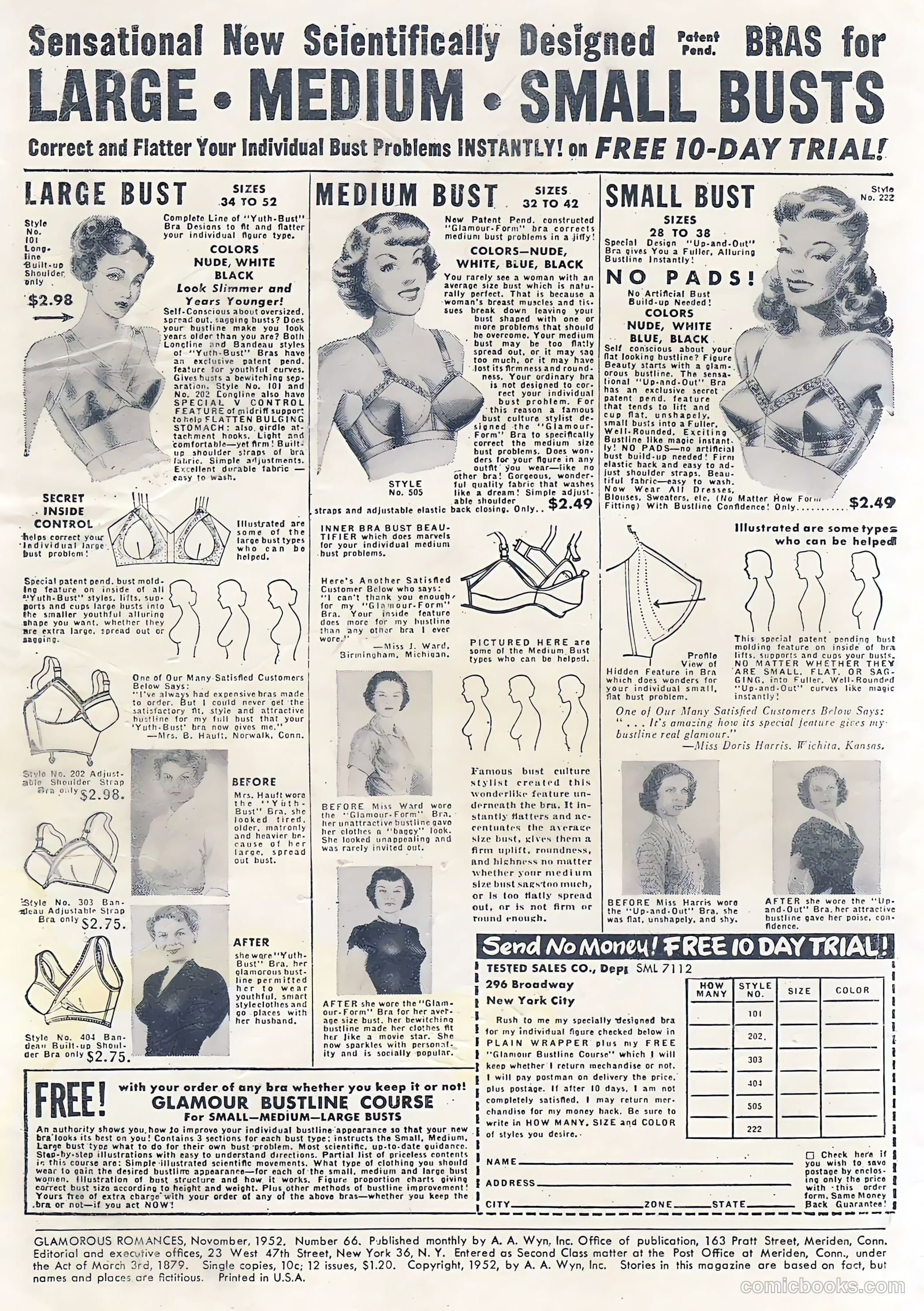 Glamorous Romances #66 (1952) — page 2 of 36