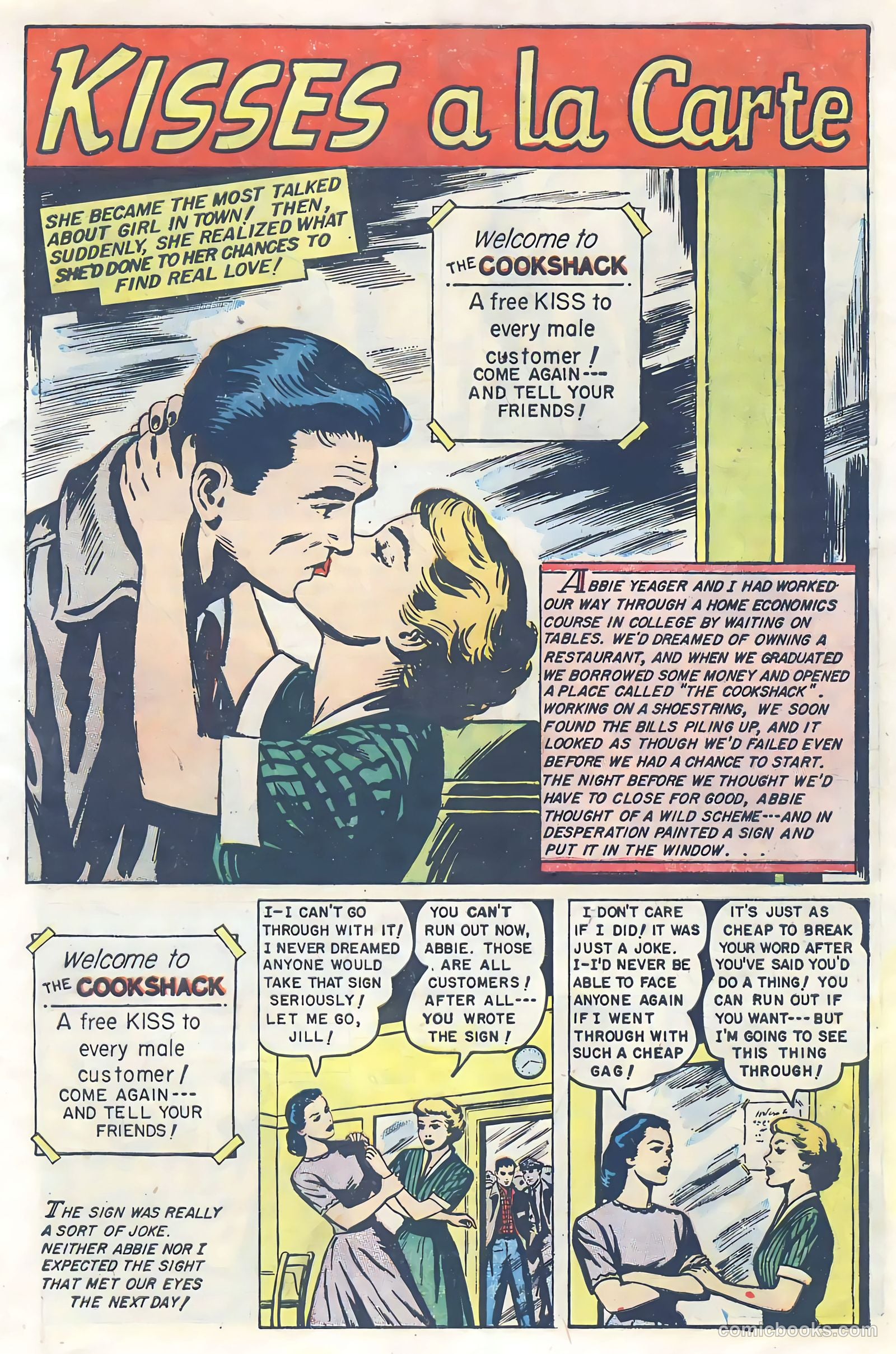 Glamorous Romances #66 (1952) — page 3 of 36