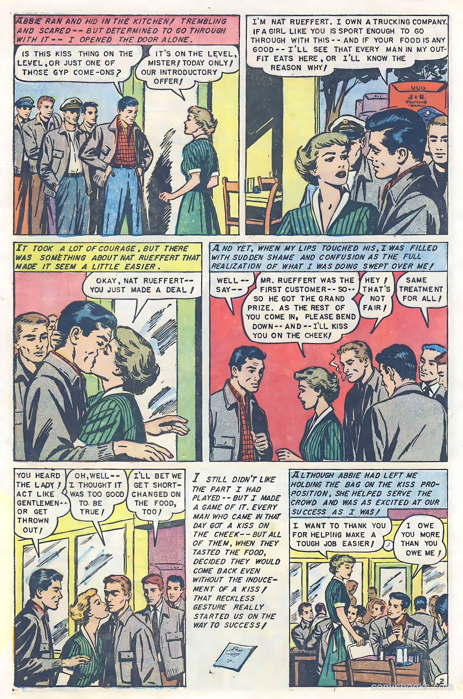 Glamorous Romances #66 (1952) — page 4 of 36