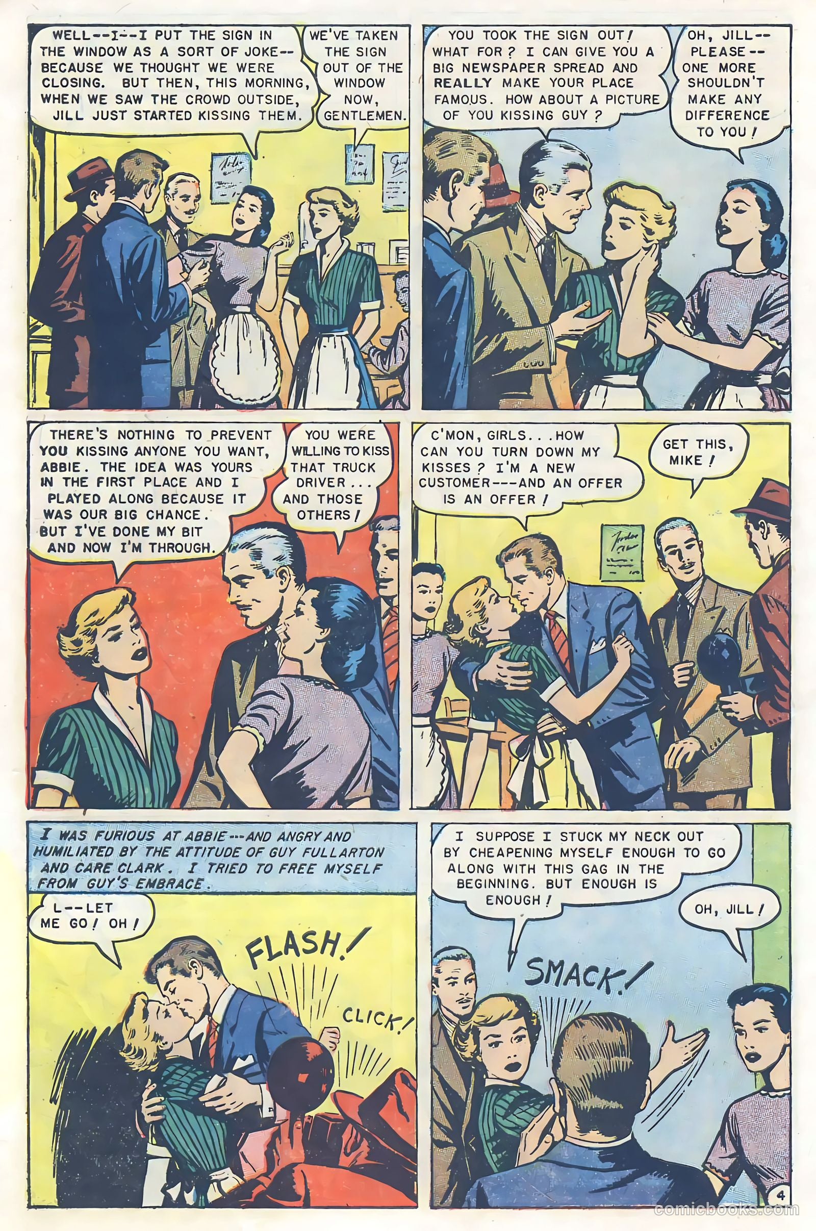 Glamorous Romances #66 (1952) — page 6 of 36