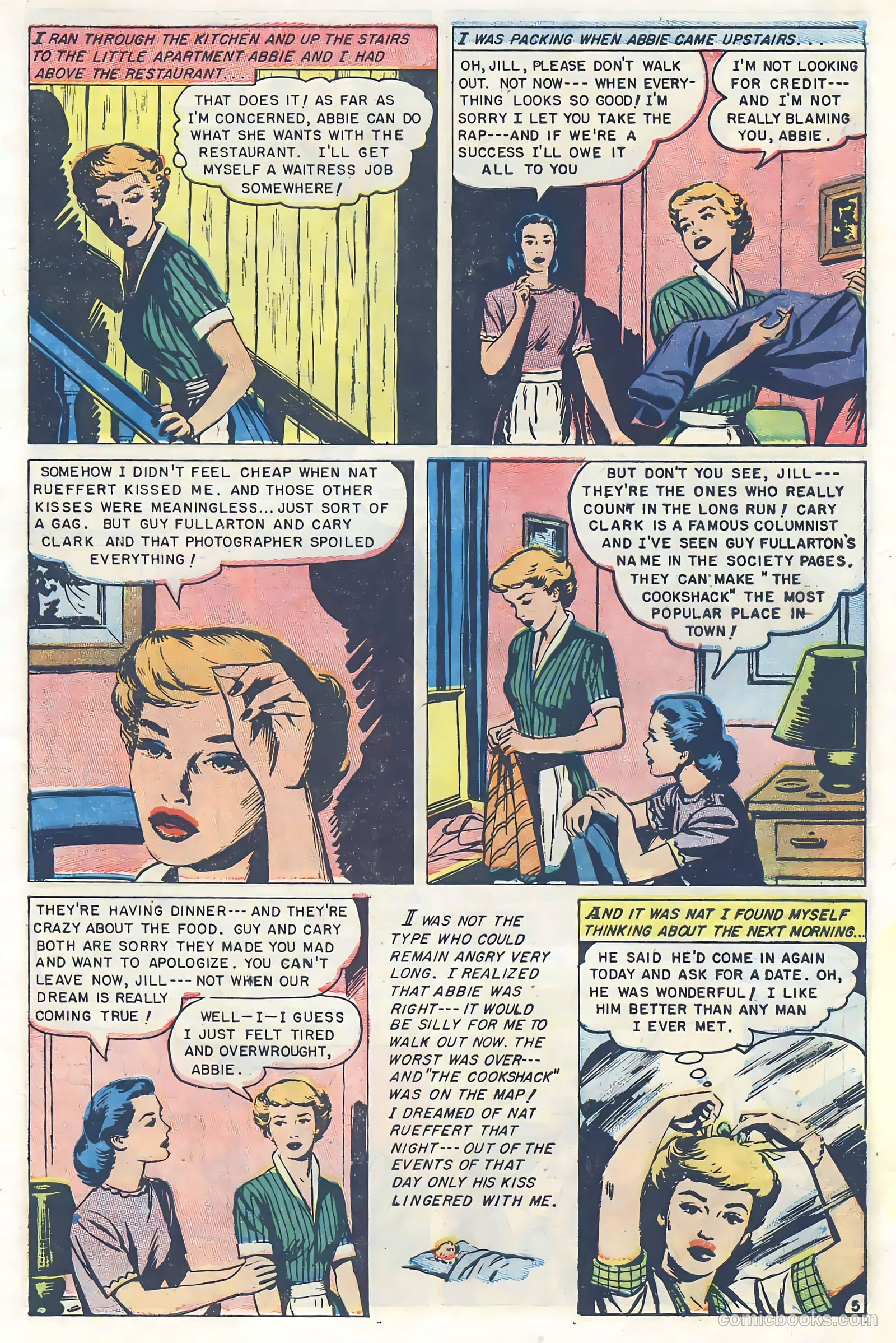 Glamorous Romances #66 (1952) — page 7 of 36