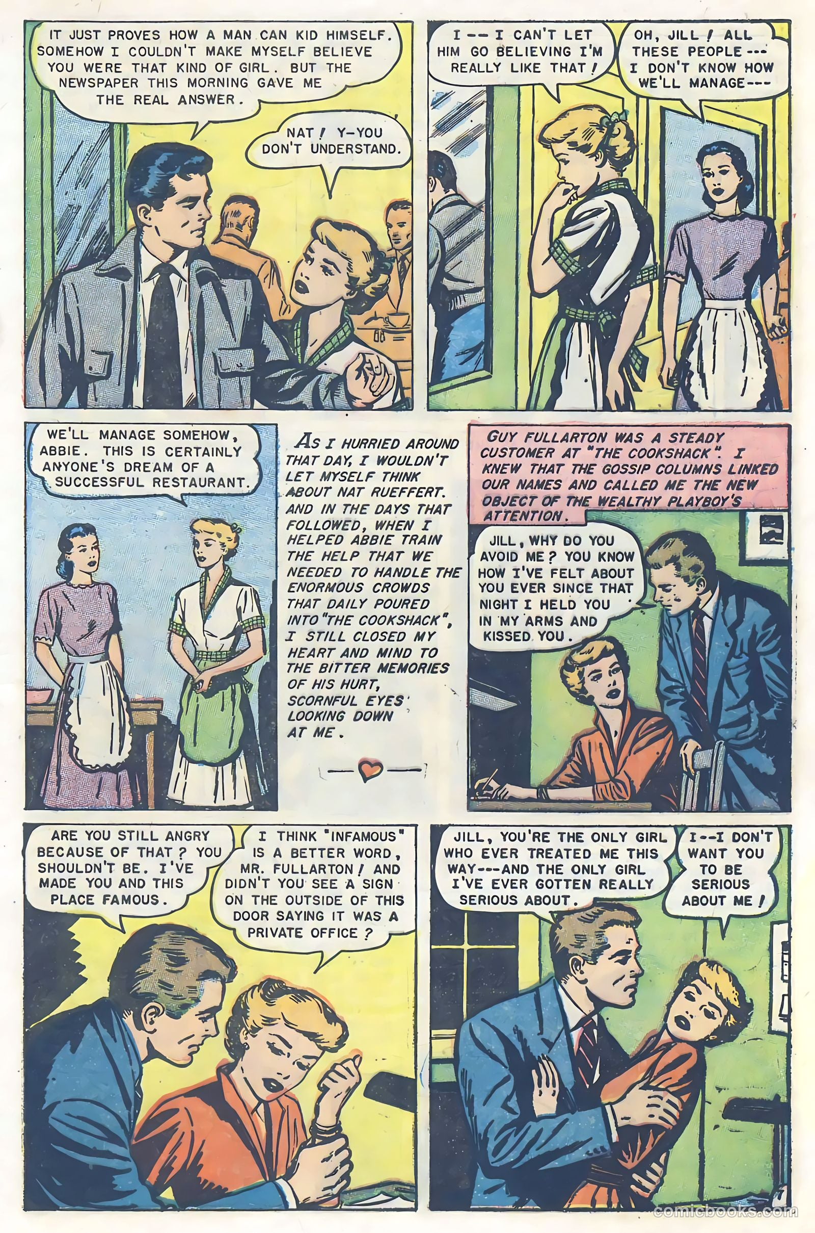 Glamorous Romances #66 (1952) — page 9 of 36
