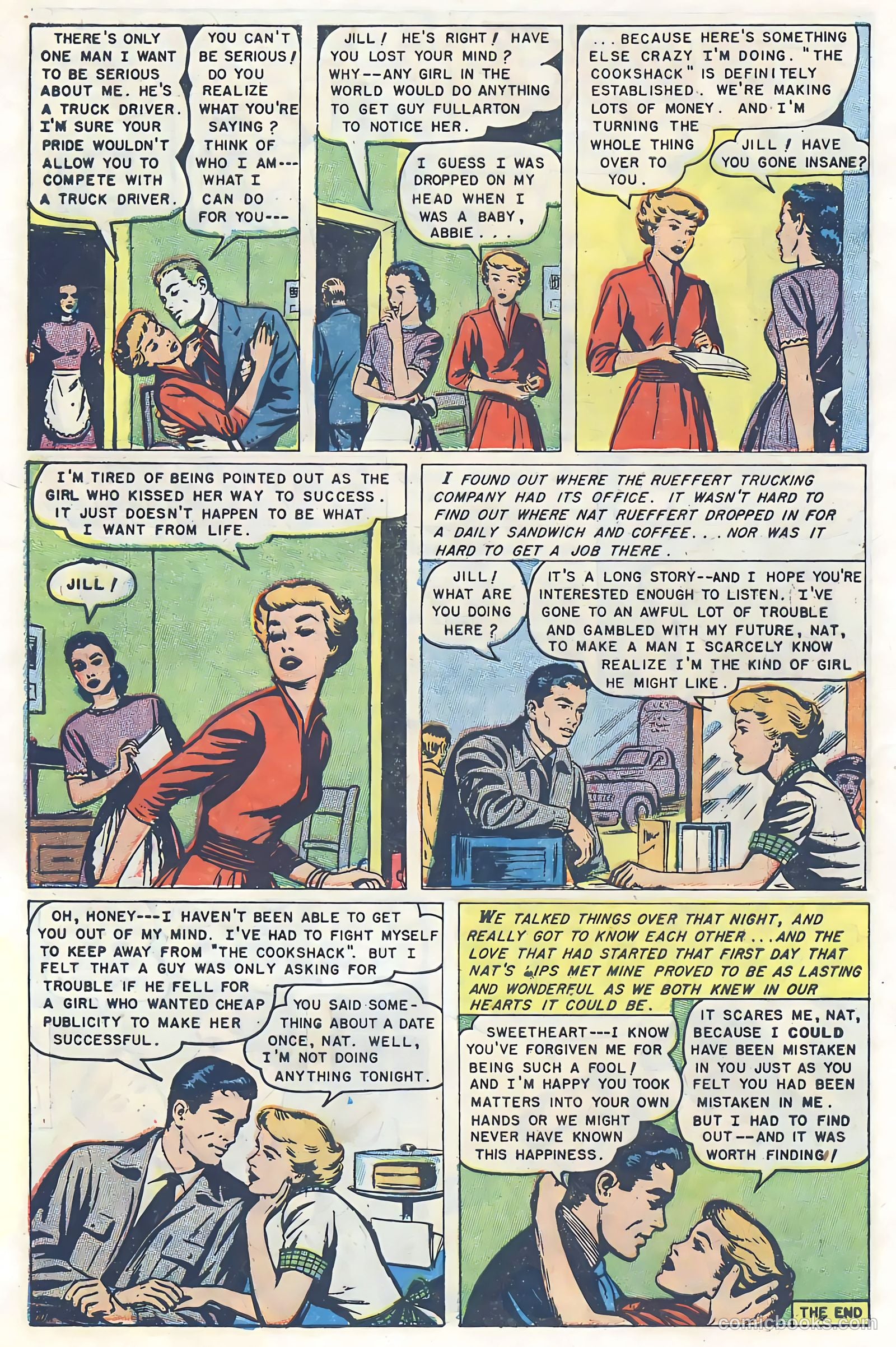 Glamorous Romances #66 (1952) — page 10 of 36