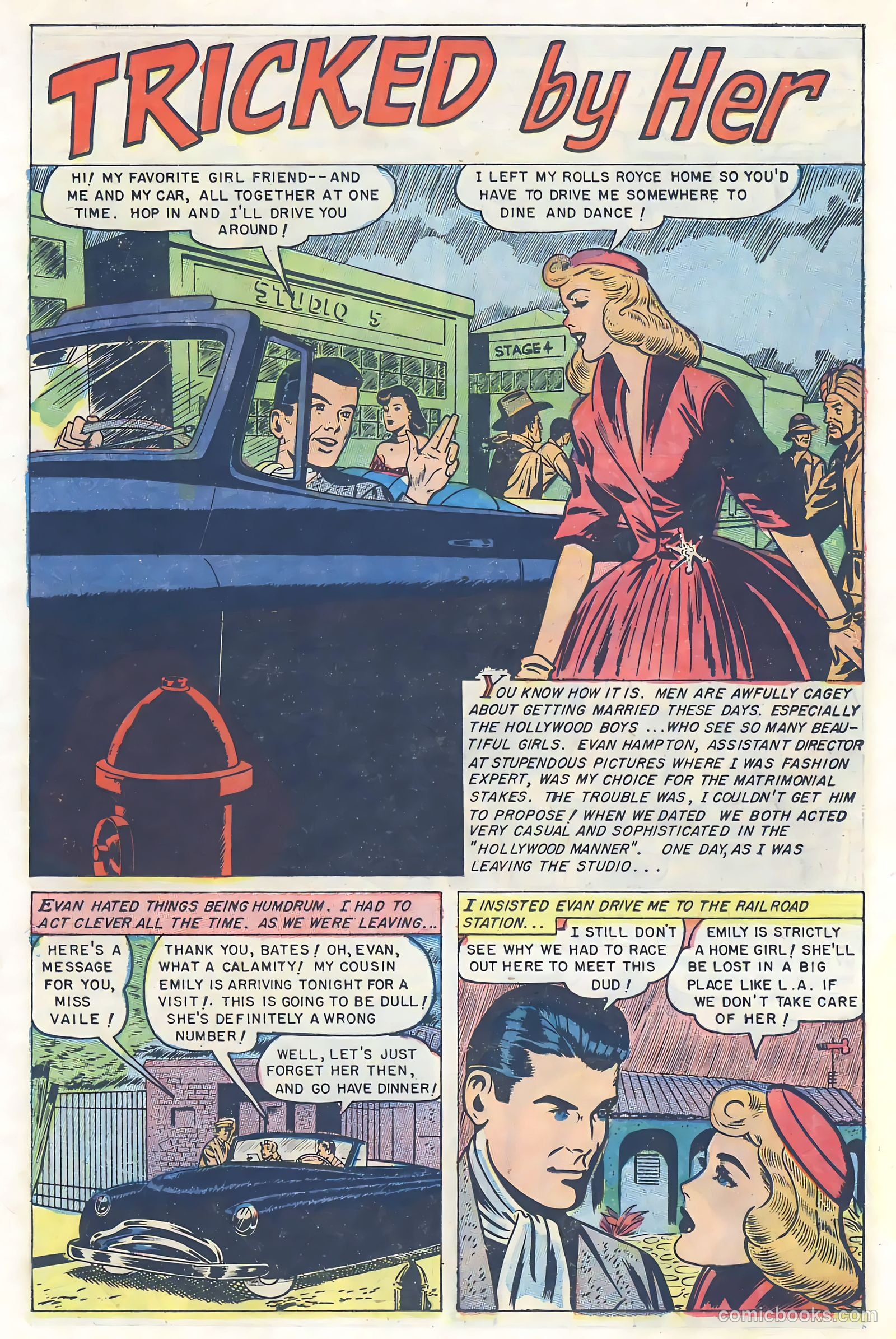 Glamorous Romances #66 (1952) — page 11 of 36