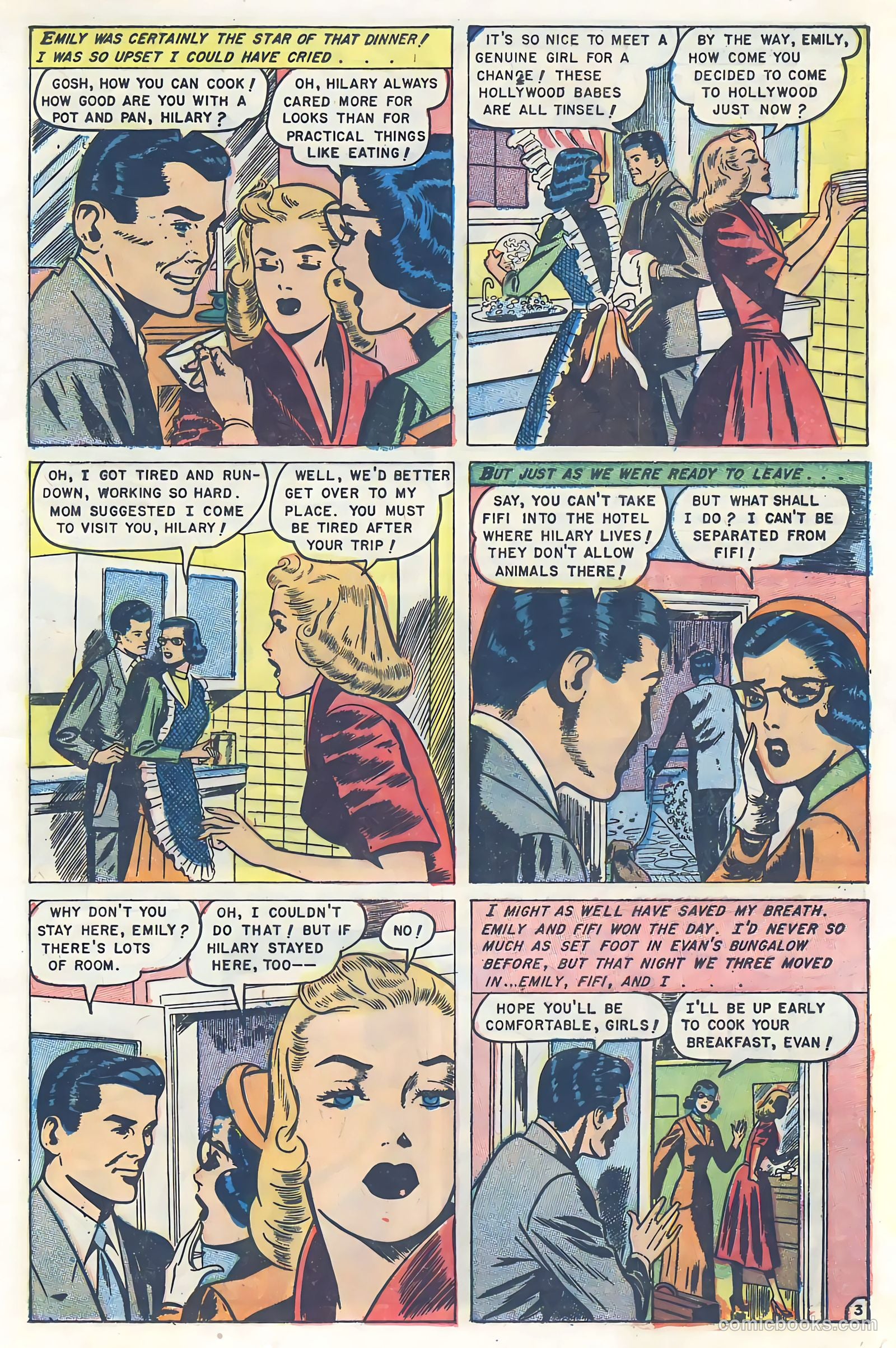 Glamorous Romances #66 (1952) — page 13 of 36