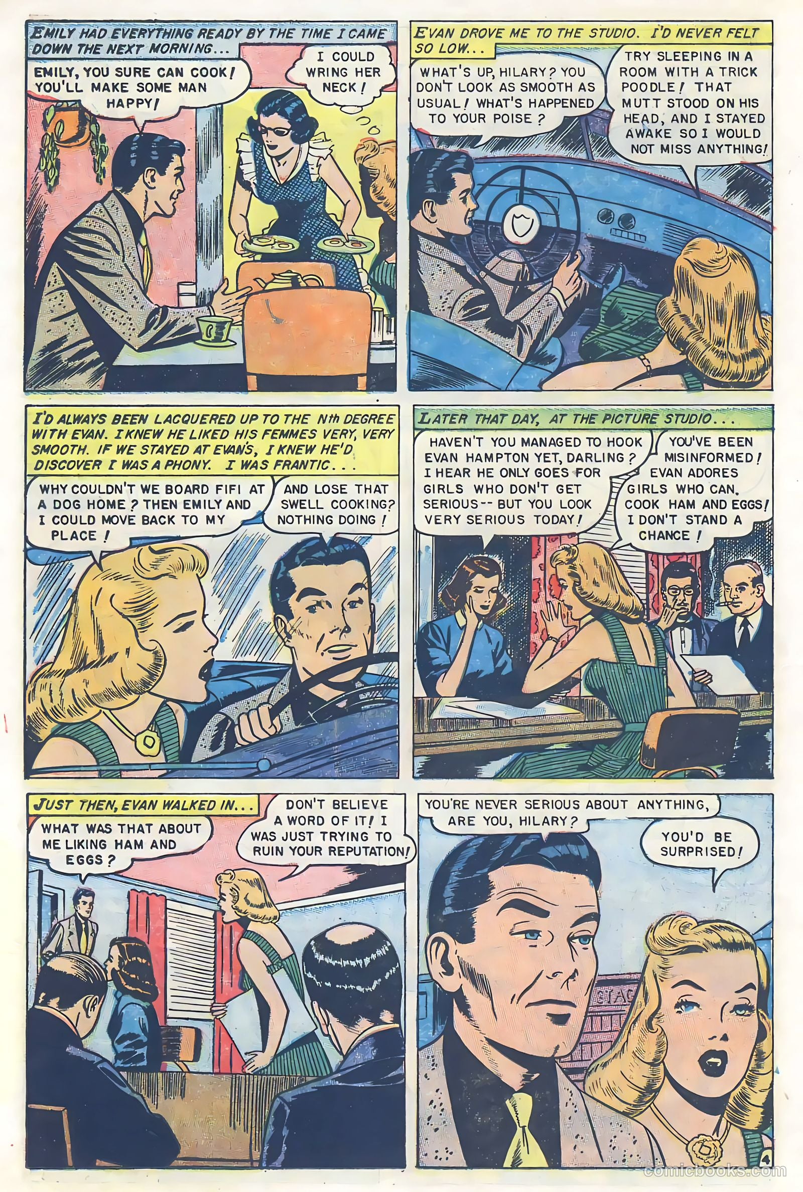 Glamorous Romances #66 (1952) — page 14 of 36