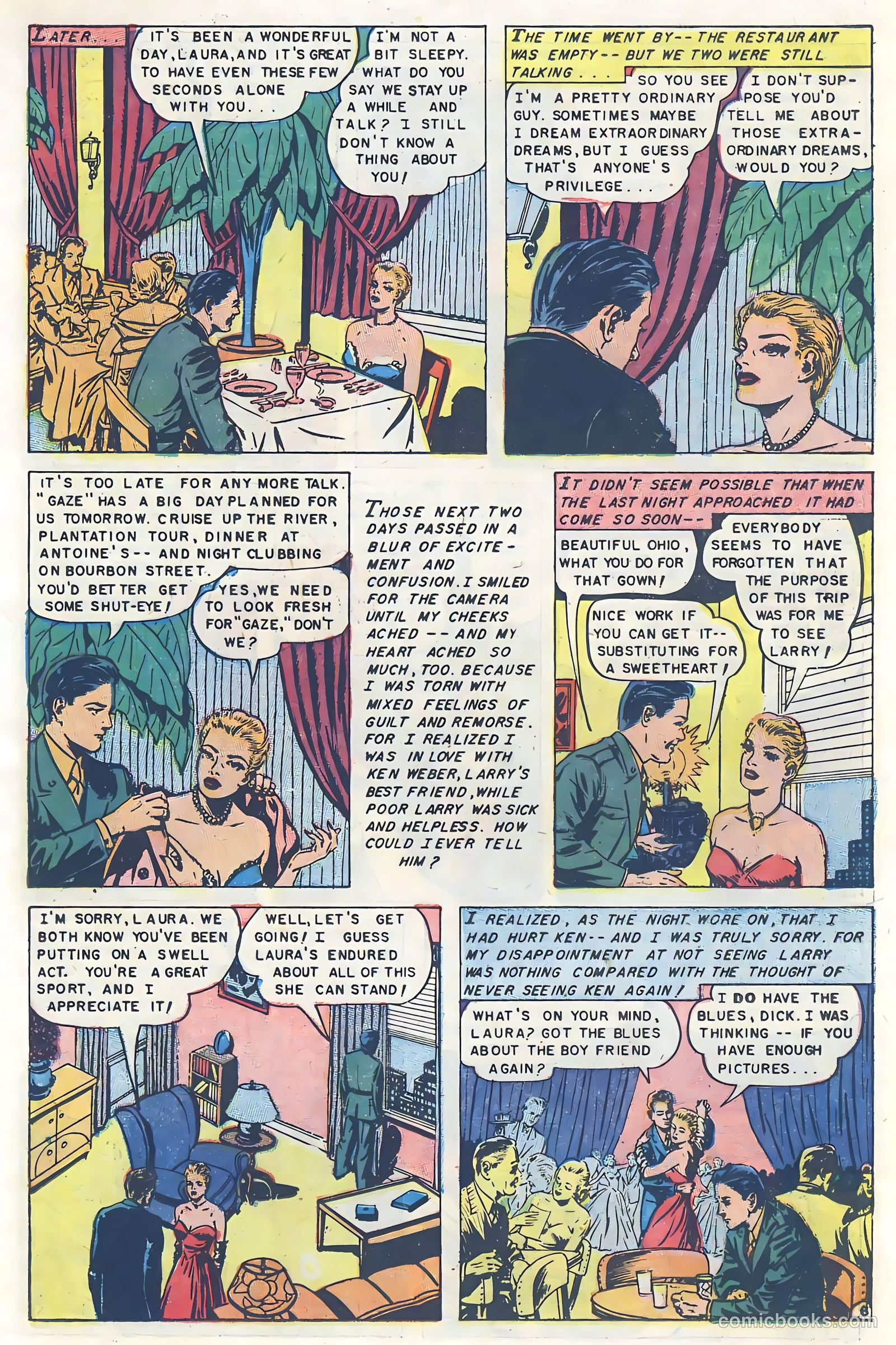 Glamorous Romances #66 (1952) — page 23 of 36