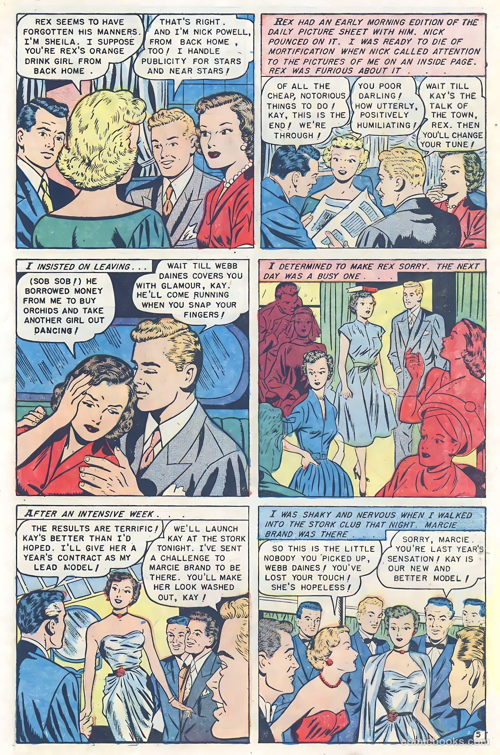 Glamorous Romances #66 (1952) — page 31 of 36