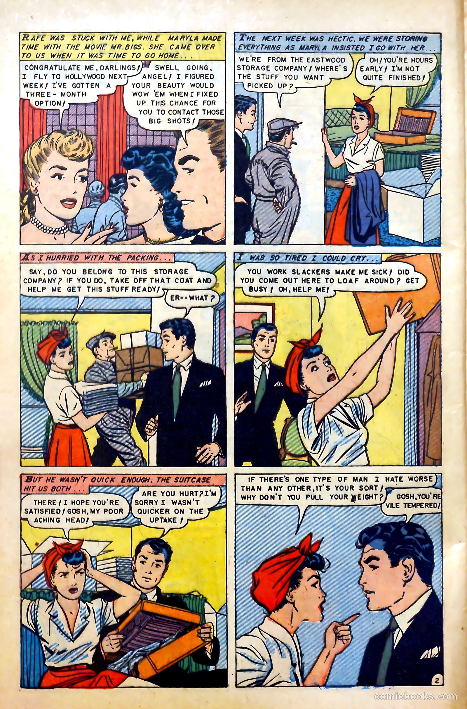 Glamorous Romances #67 (1953) — page 4 of 36