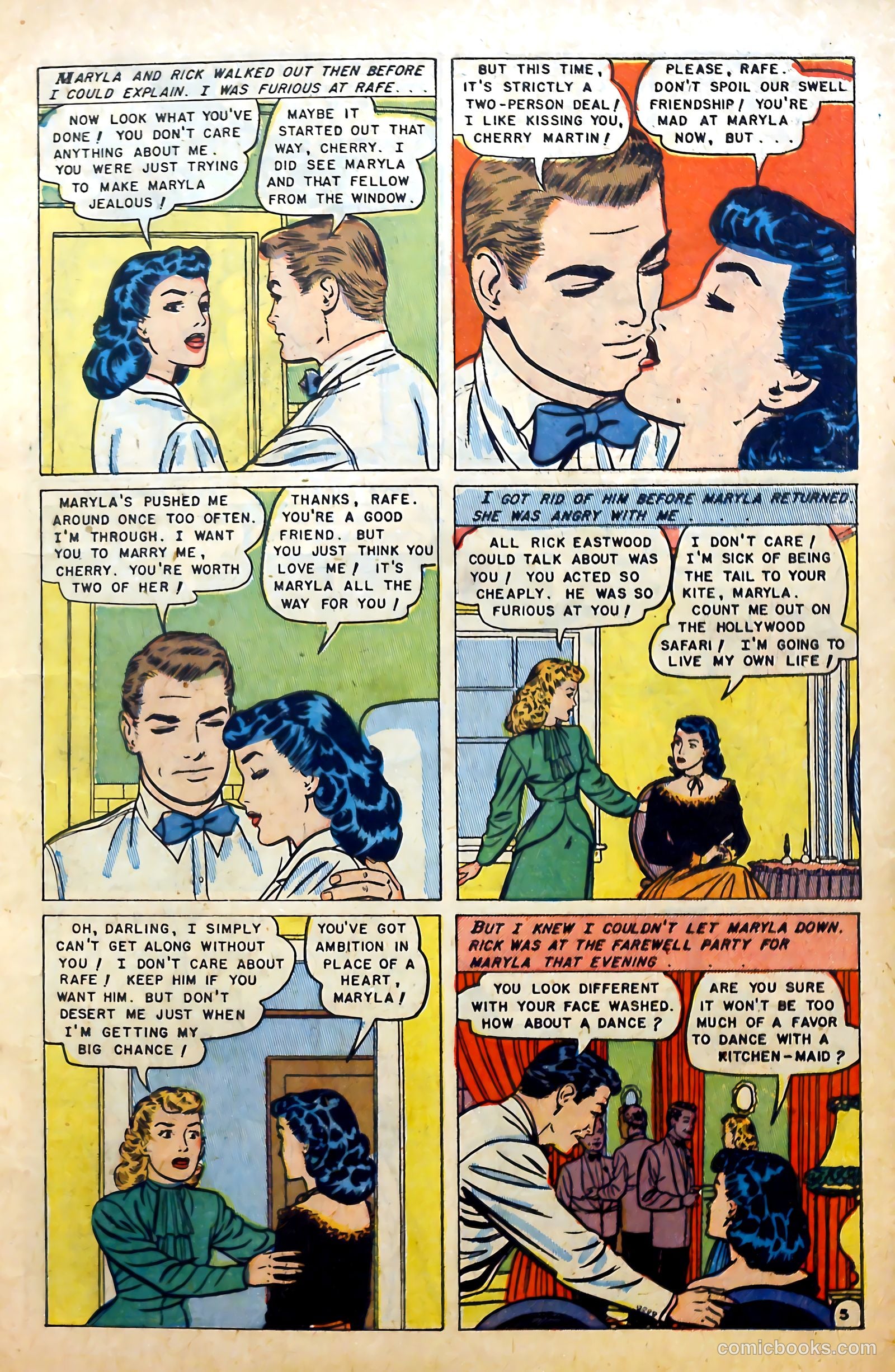 Glamorous Romances #67 (1953) — page 7 of 36