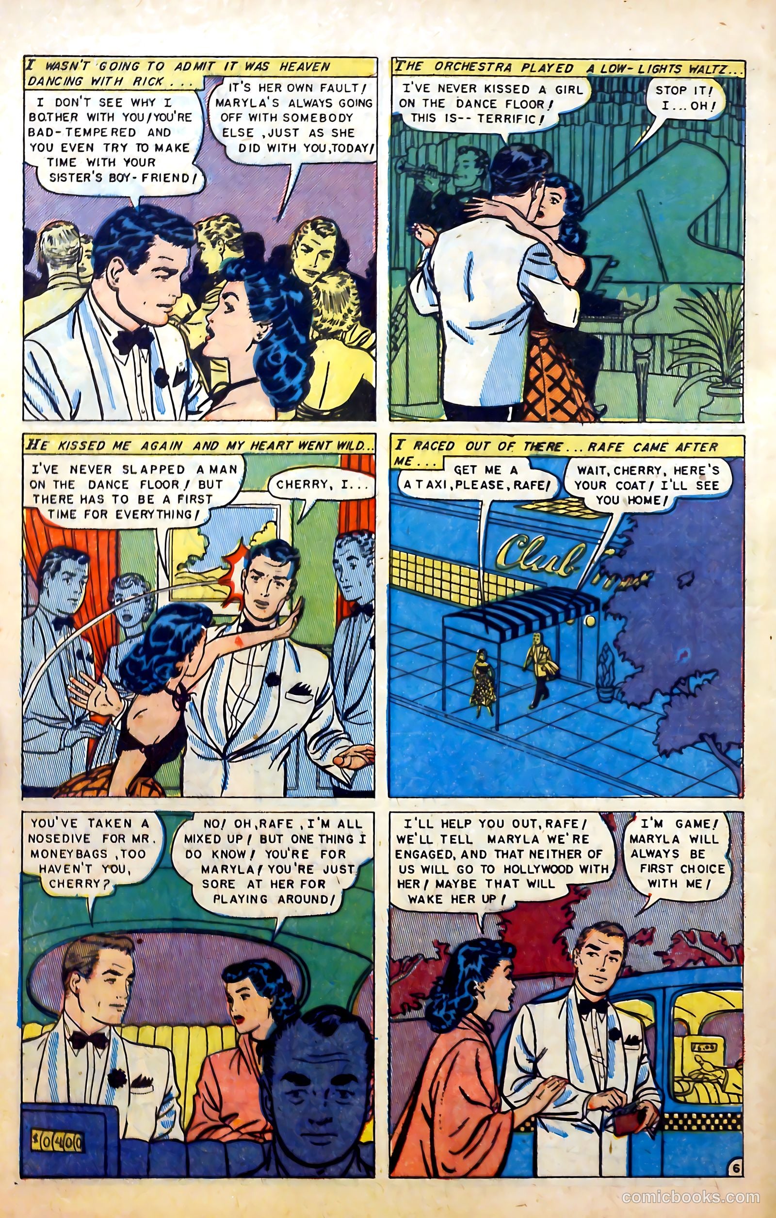 Glamorous Romances #67 (1953) — page 8 of 36