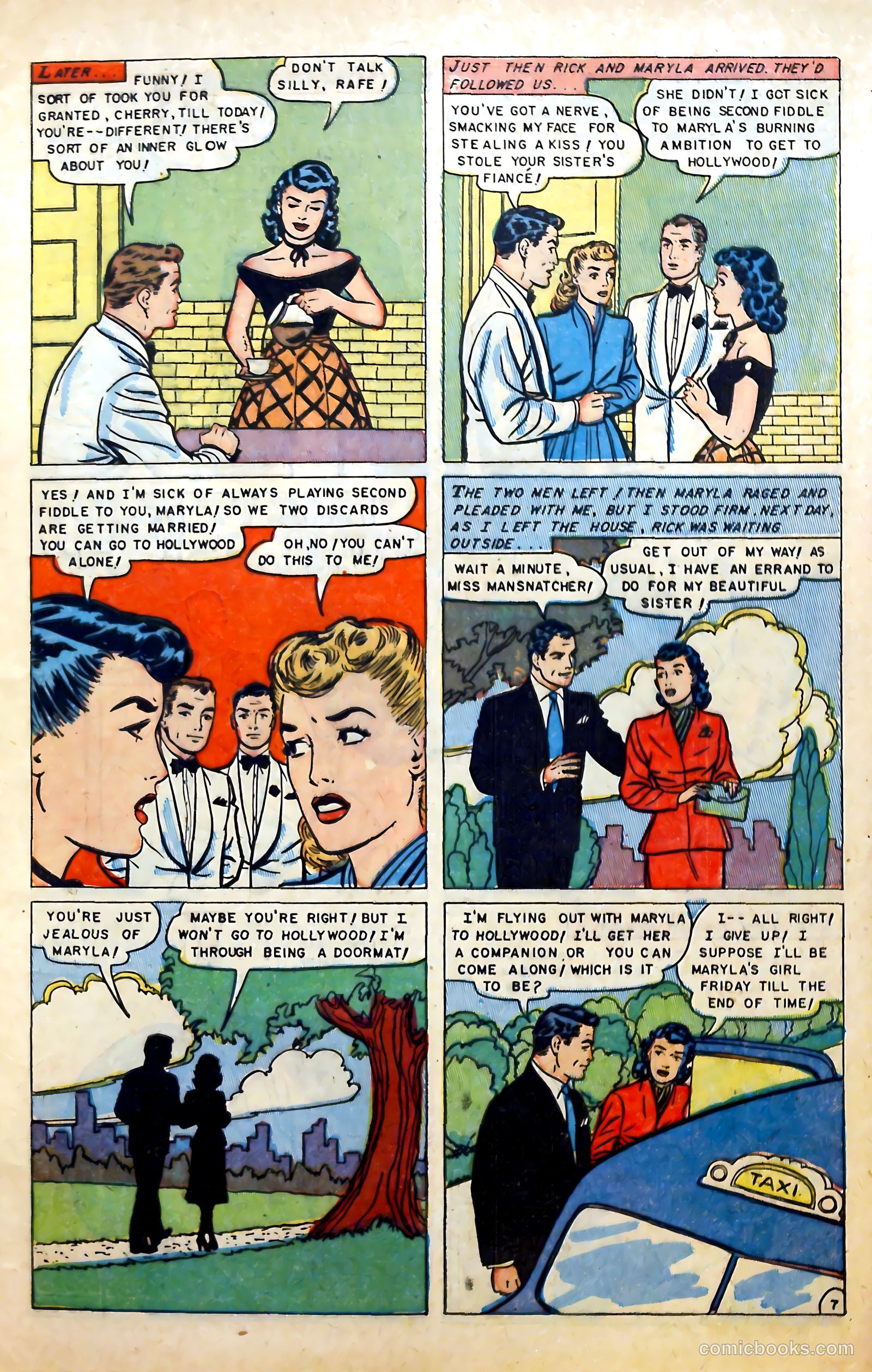 Glamorous Romances #67 (1953) — page 9 of 36