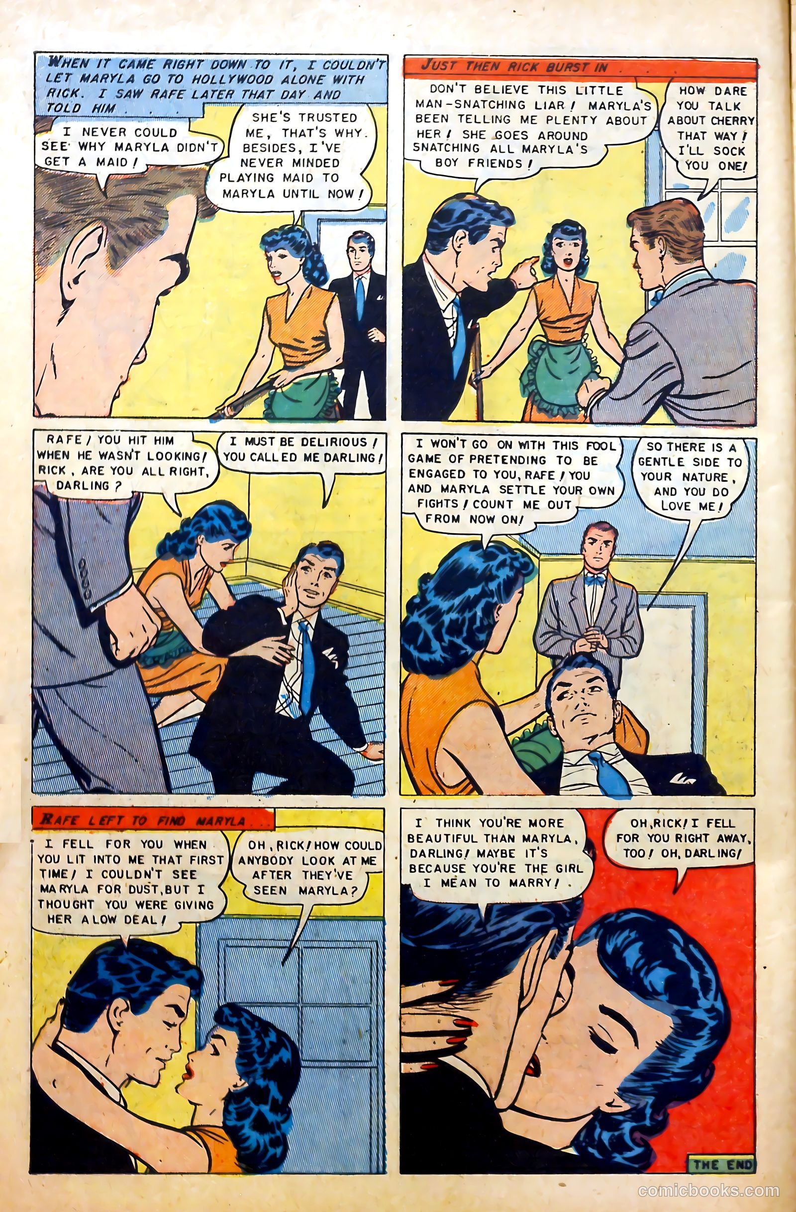 Glamorous Romances #67 (1953) — page 10 of 36