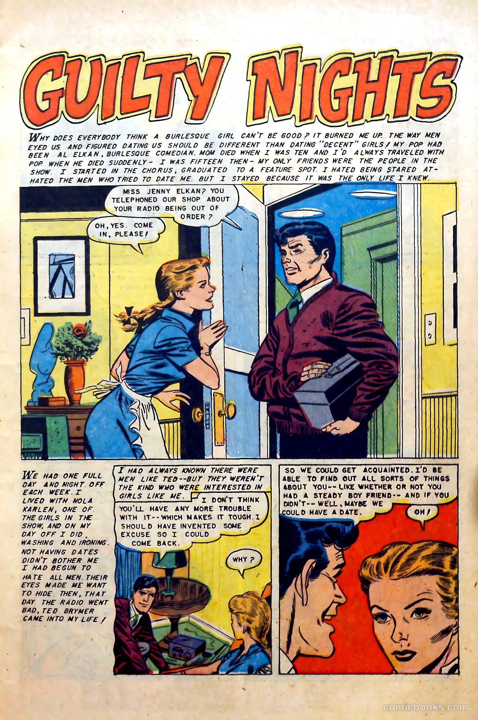Glamorous Romances #67 (1953) — page 11 of 36