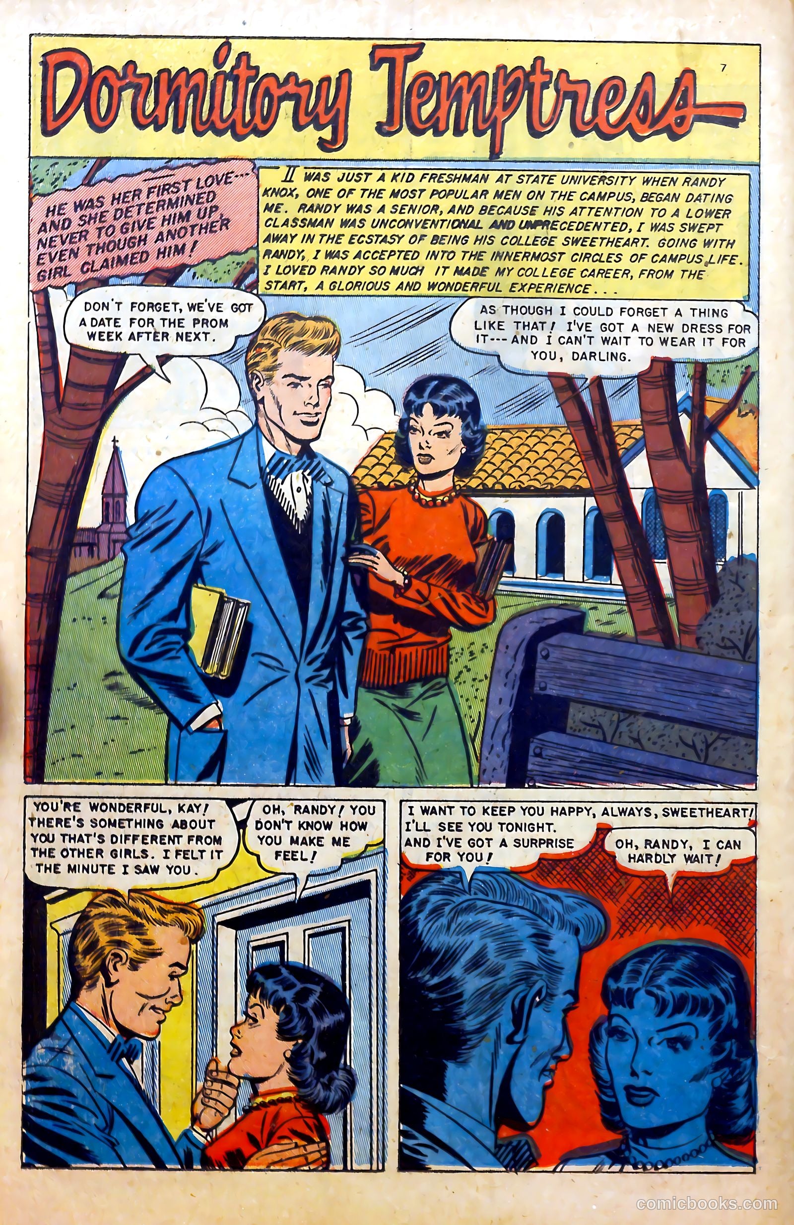 Glamorous Romances #67 (1953) — page 18 of 36