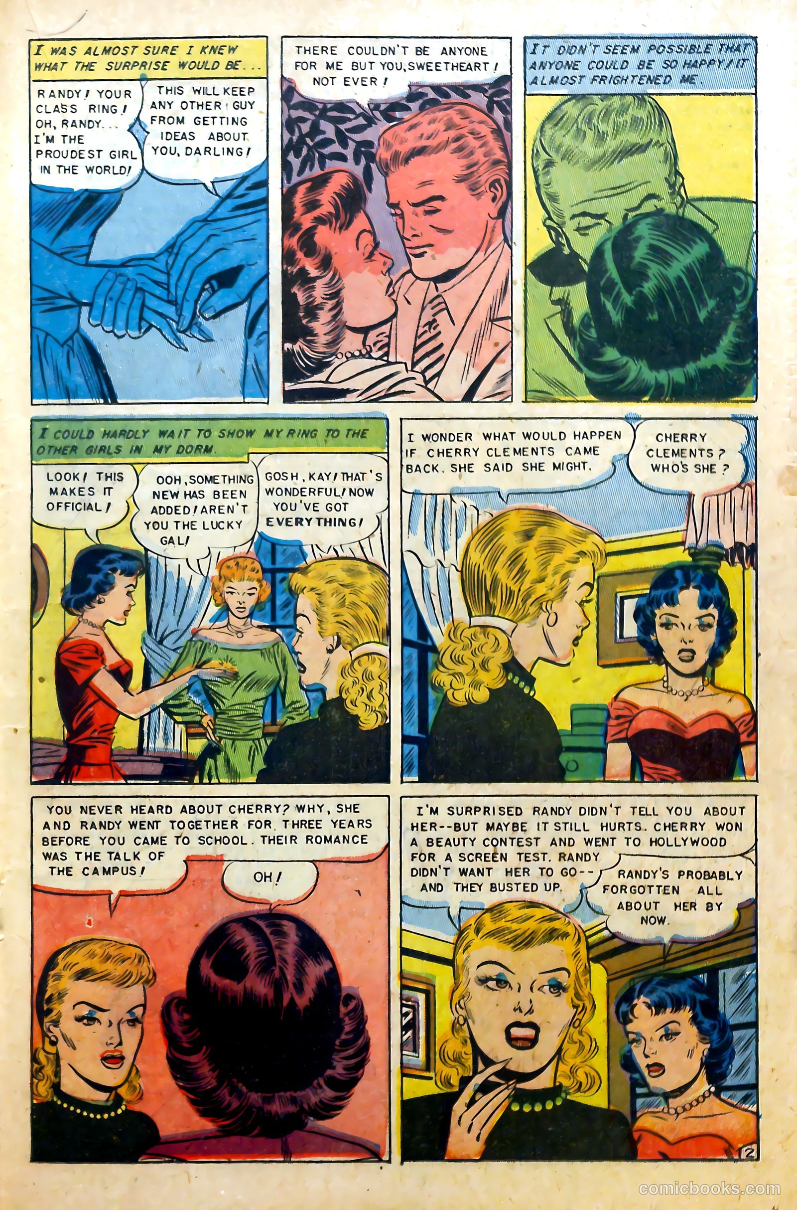 Glamorous Romances #67 (1953) — page 19 of 36