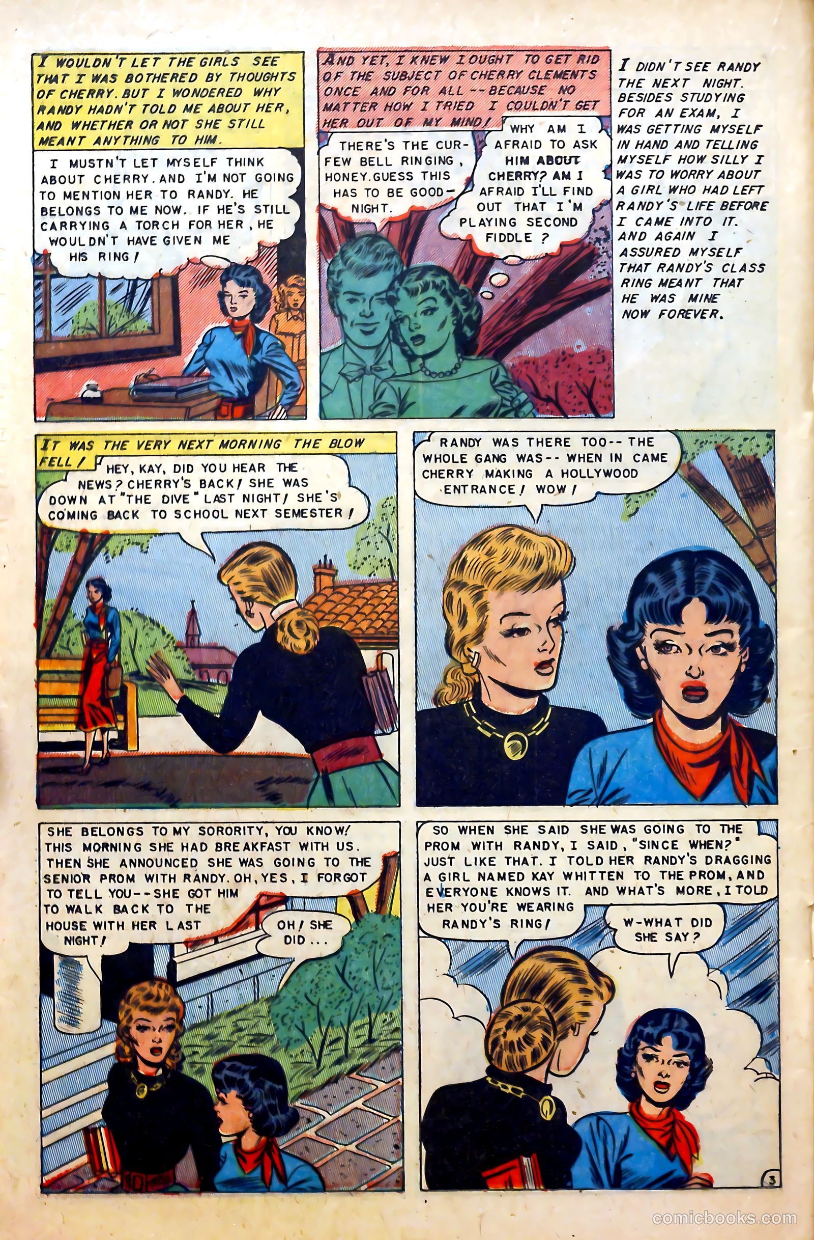 Glamorous Romances #67 (1953) — page 20 of 36