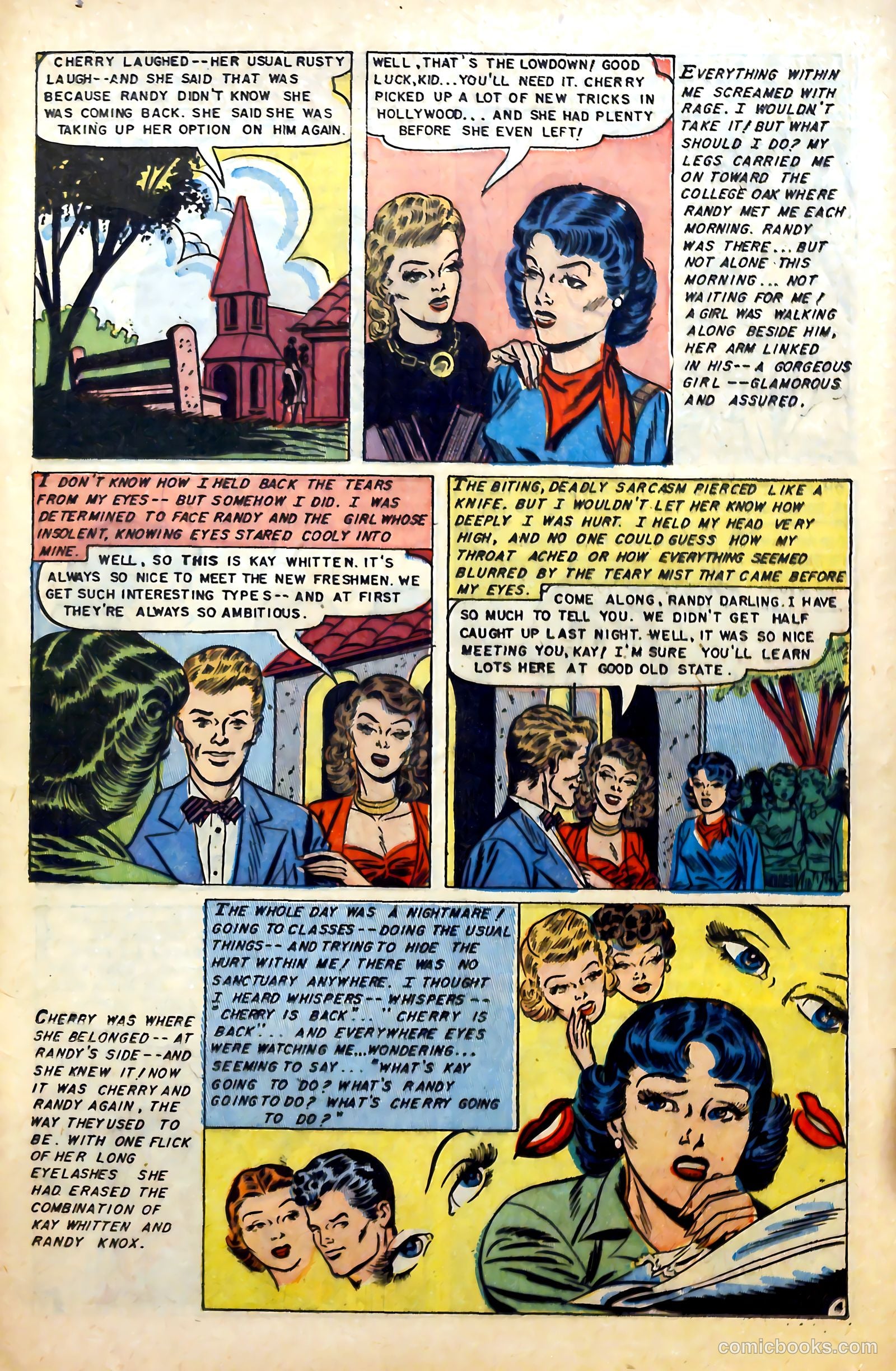 Glamorous Romances #67 (1953) — page 21 of 36