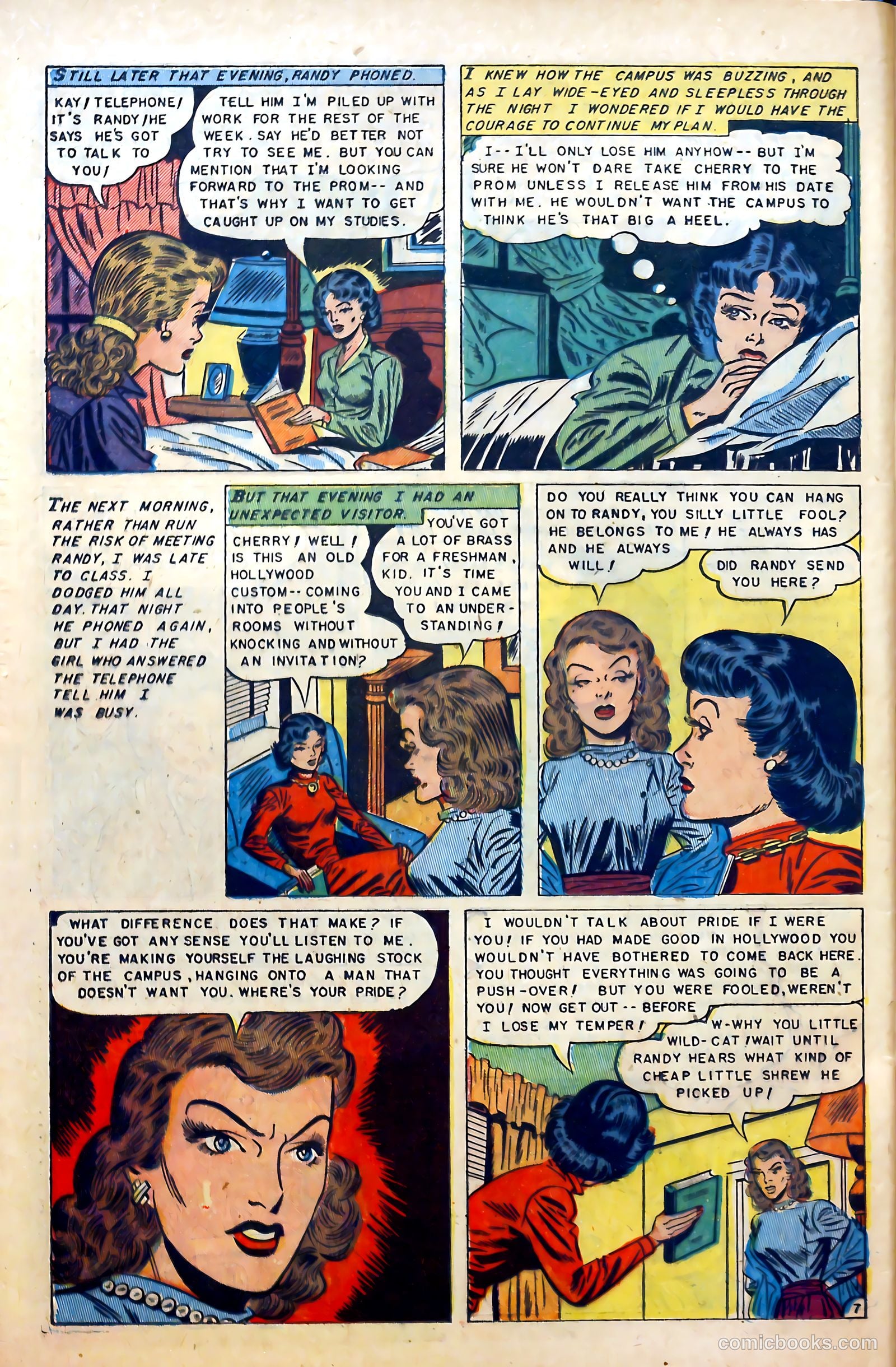 Glamorous Romances #67 (1953) — page 24 of 36