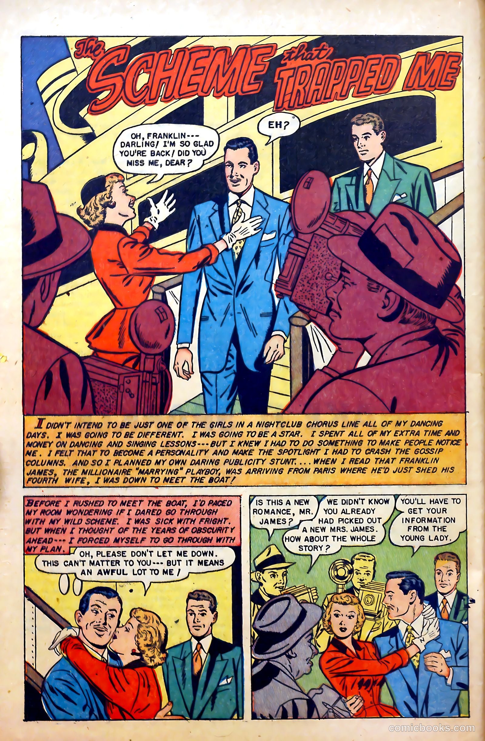 Glamorous Romances #67 (1953) — page 28 of 36
