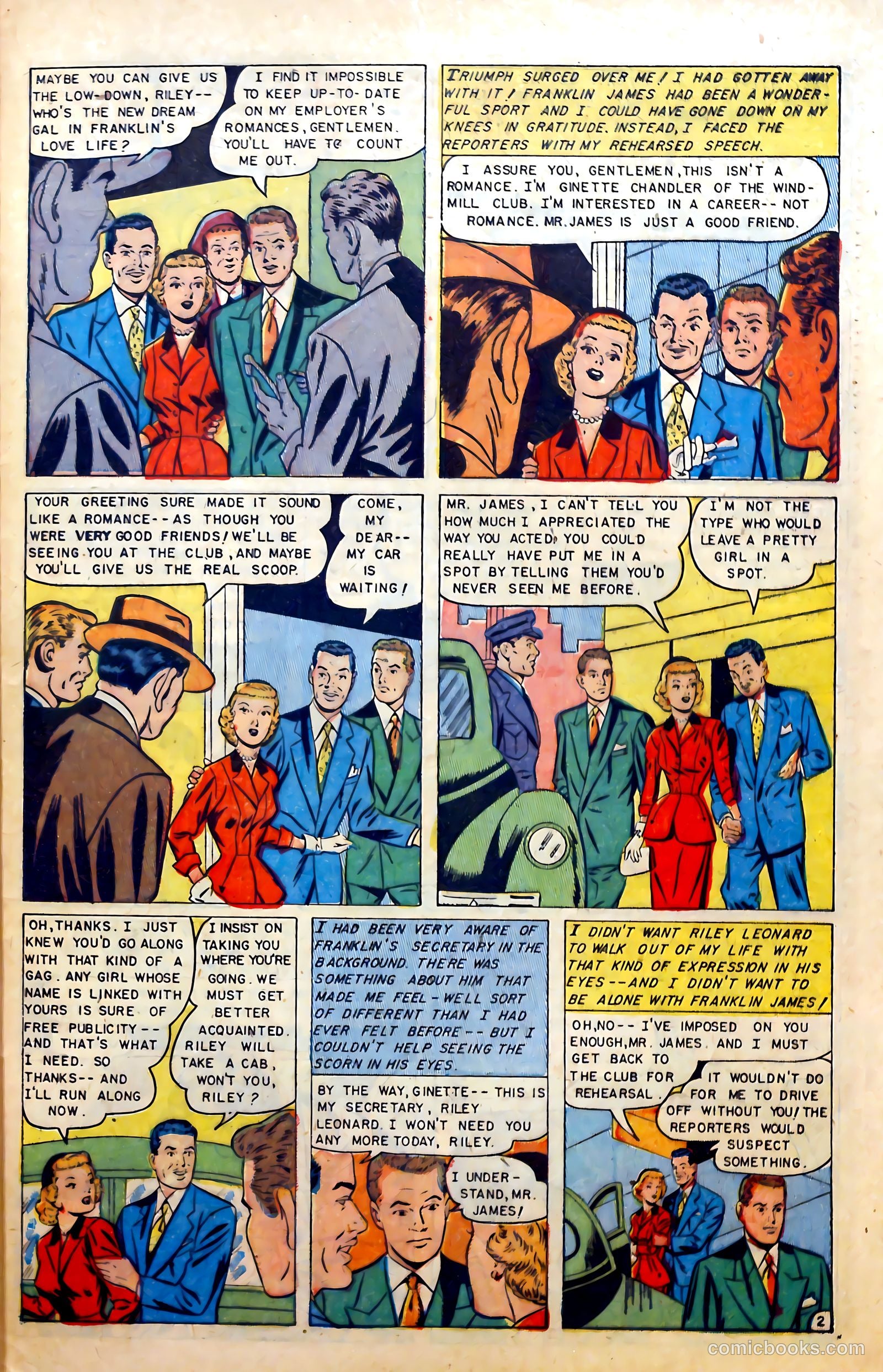 Glamorous Romances #67 (1953) — page 29 of 36