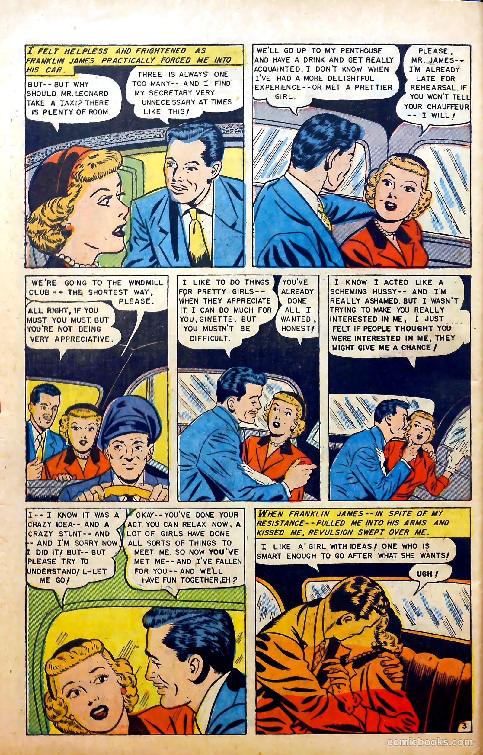 Glamorous Romances #67 (1953) — page 30 of 36