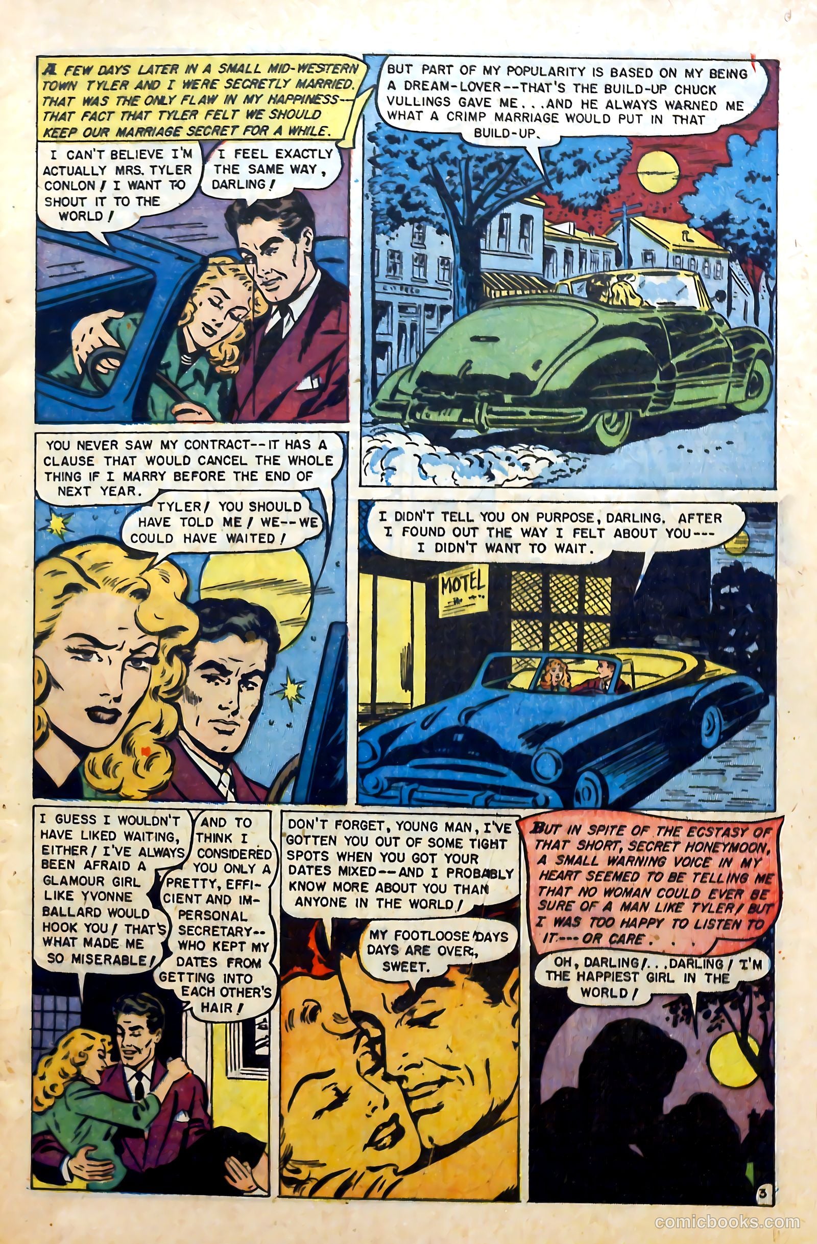 Glamorous Romances #68 (1953) — page 5 of 36