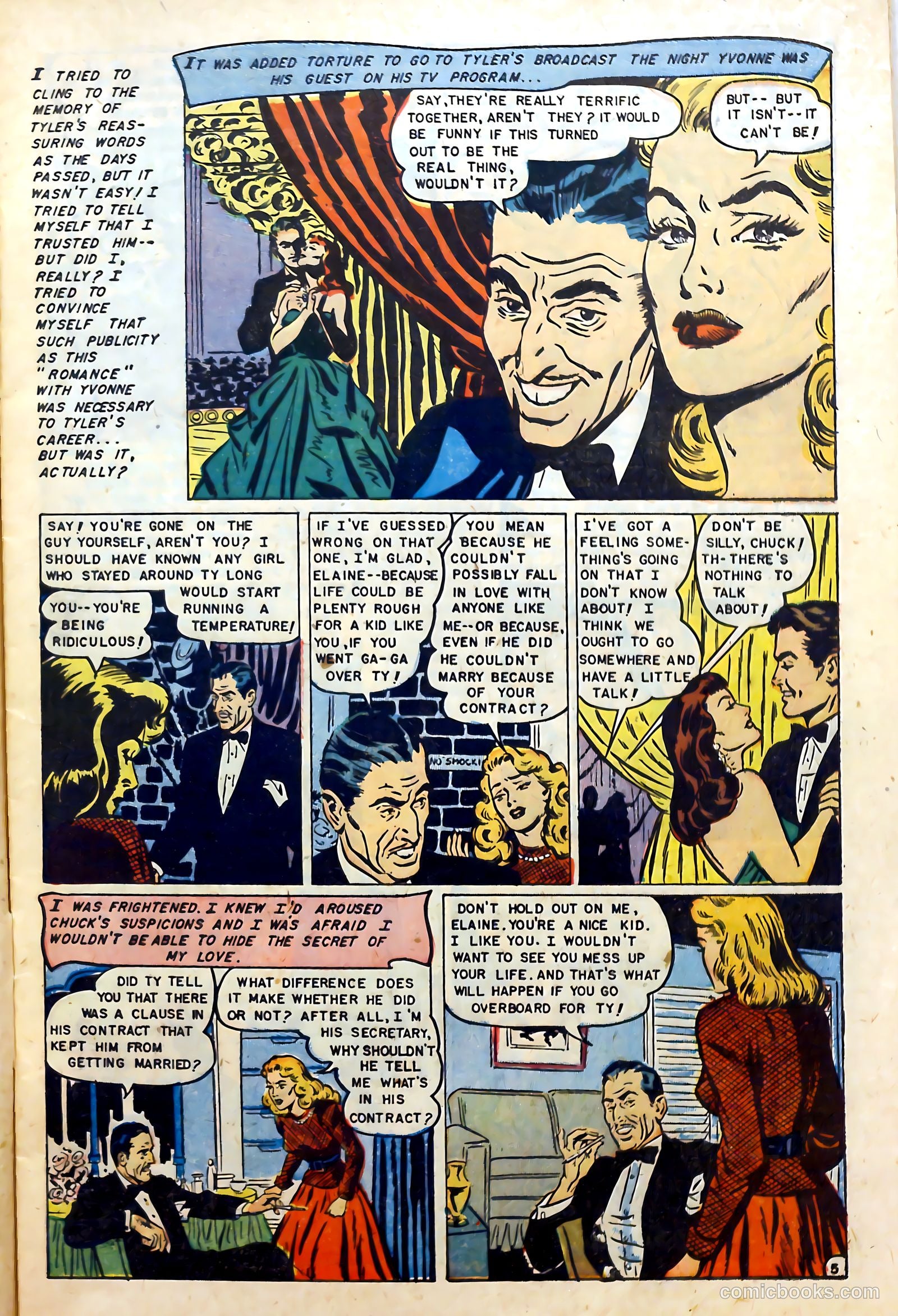 Glamorous Romances #68 (1953) — page 7 of 36