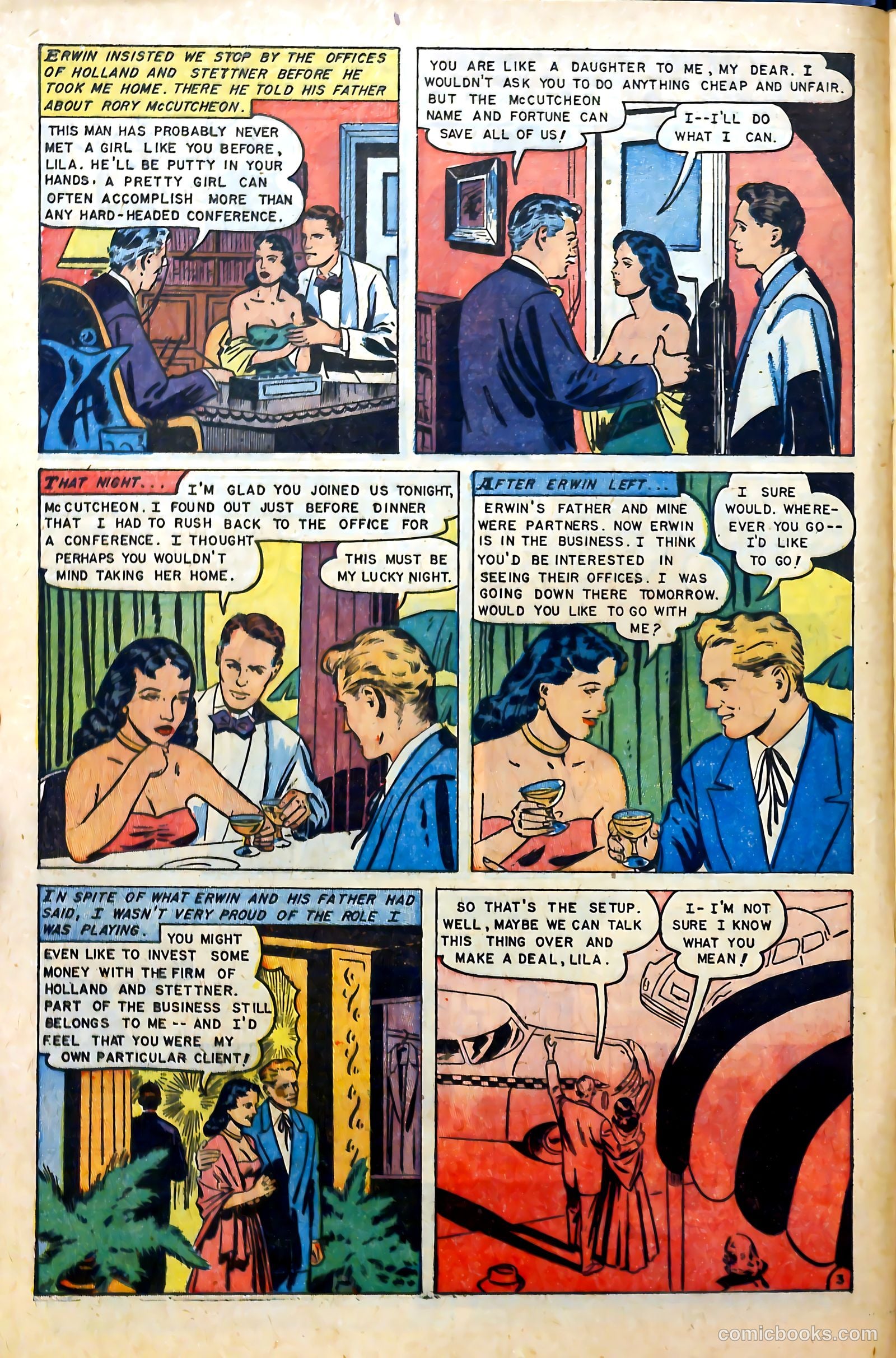 Glamorous Romances #68 (1953) — page 12 of 36