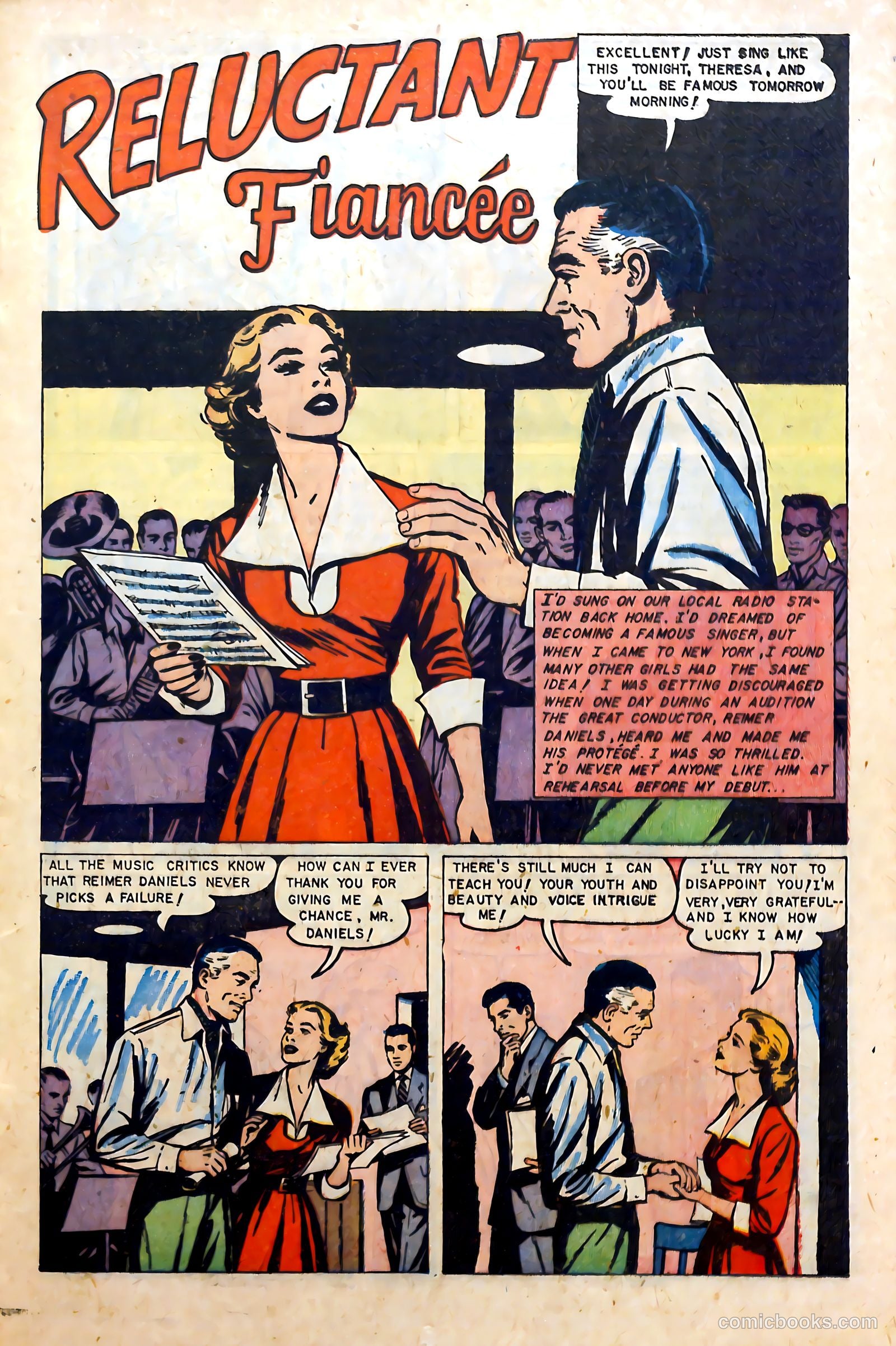 Glamorous Romances #68 (1953) — page 17 of 36