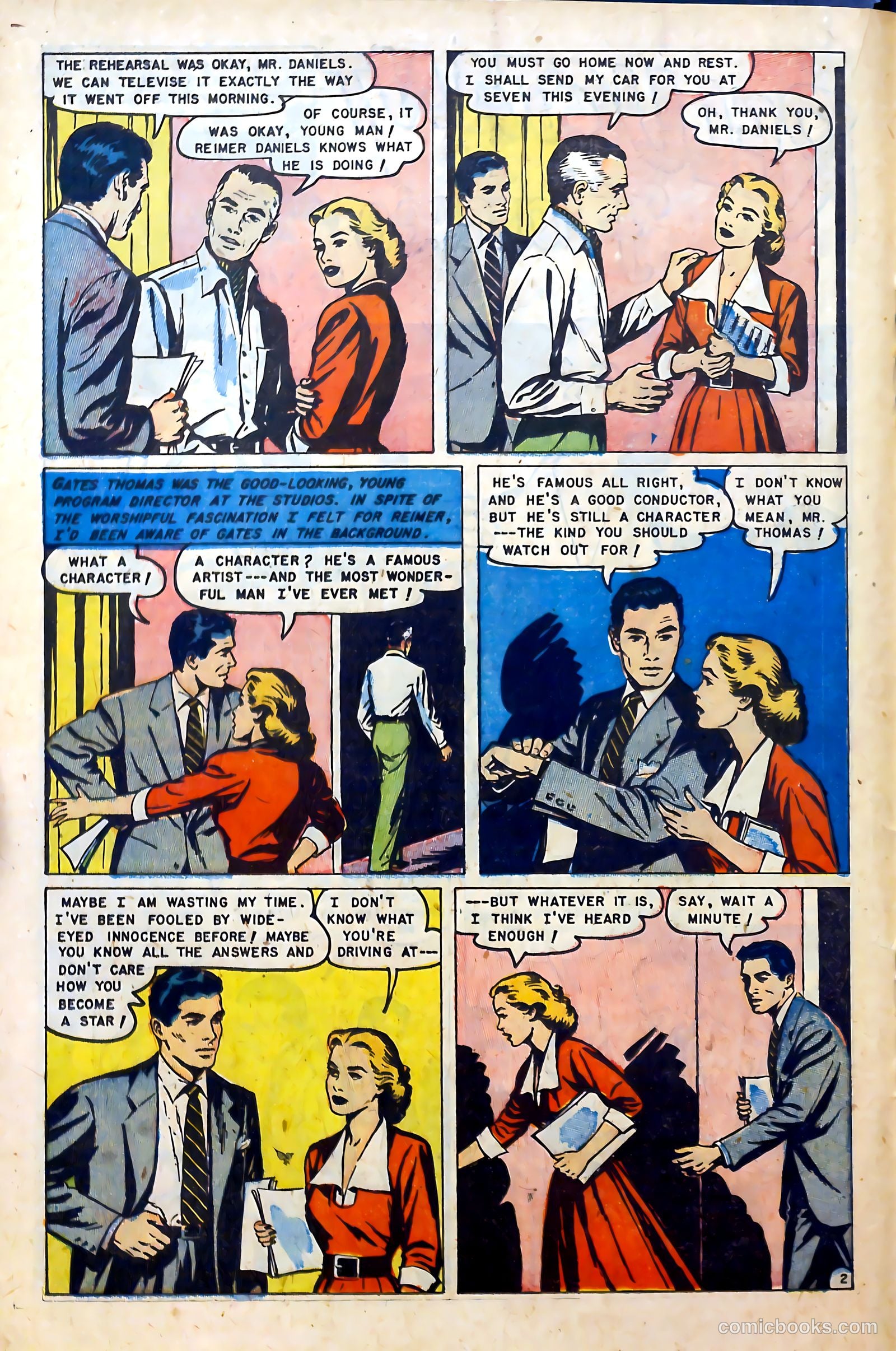 Glamorous Romances #68 (1953) — page 18 of 36