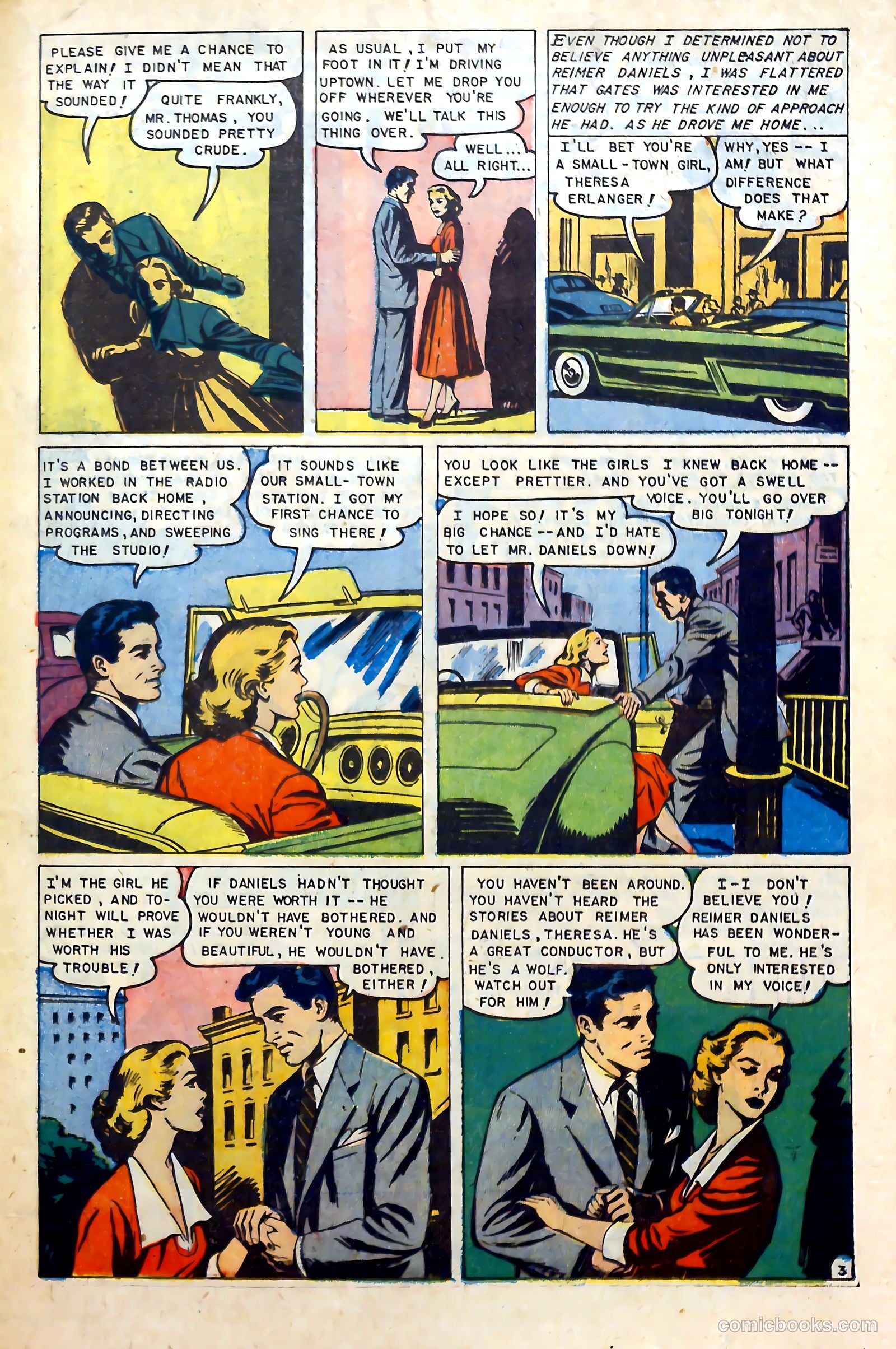 Glamorous Romances #68 (1953) — page 19 of 36