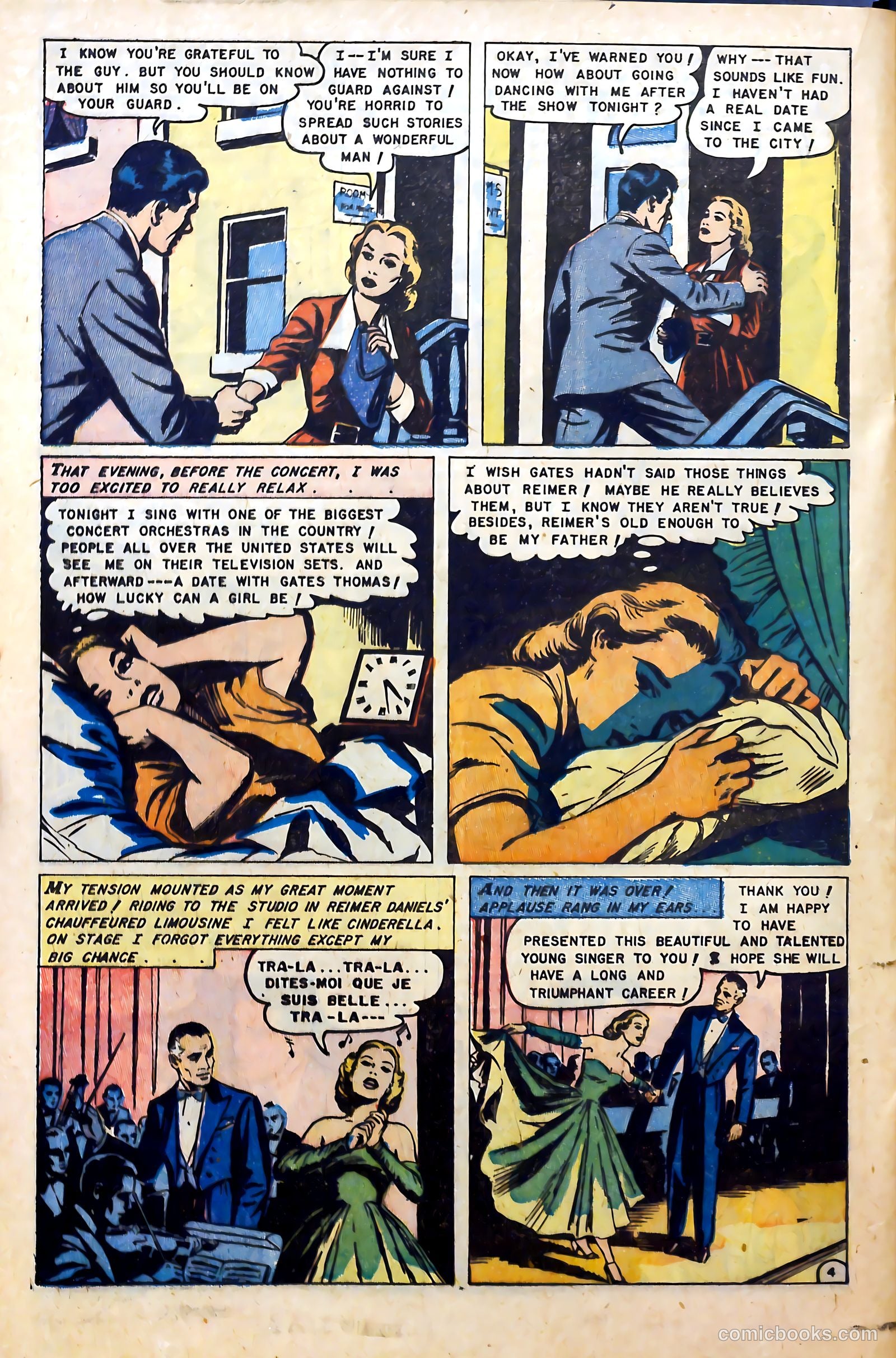 Glamorous Romances #68 (1953) — page 20 of 36